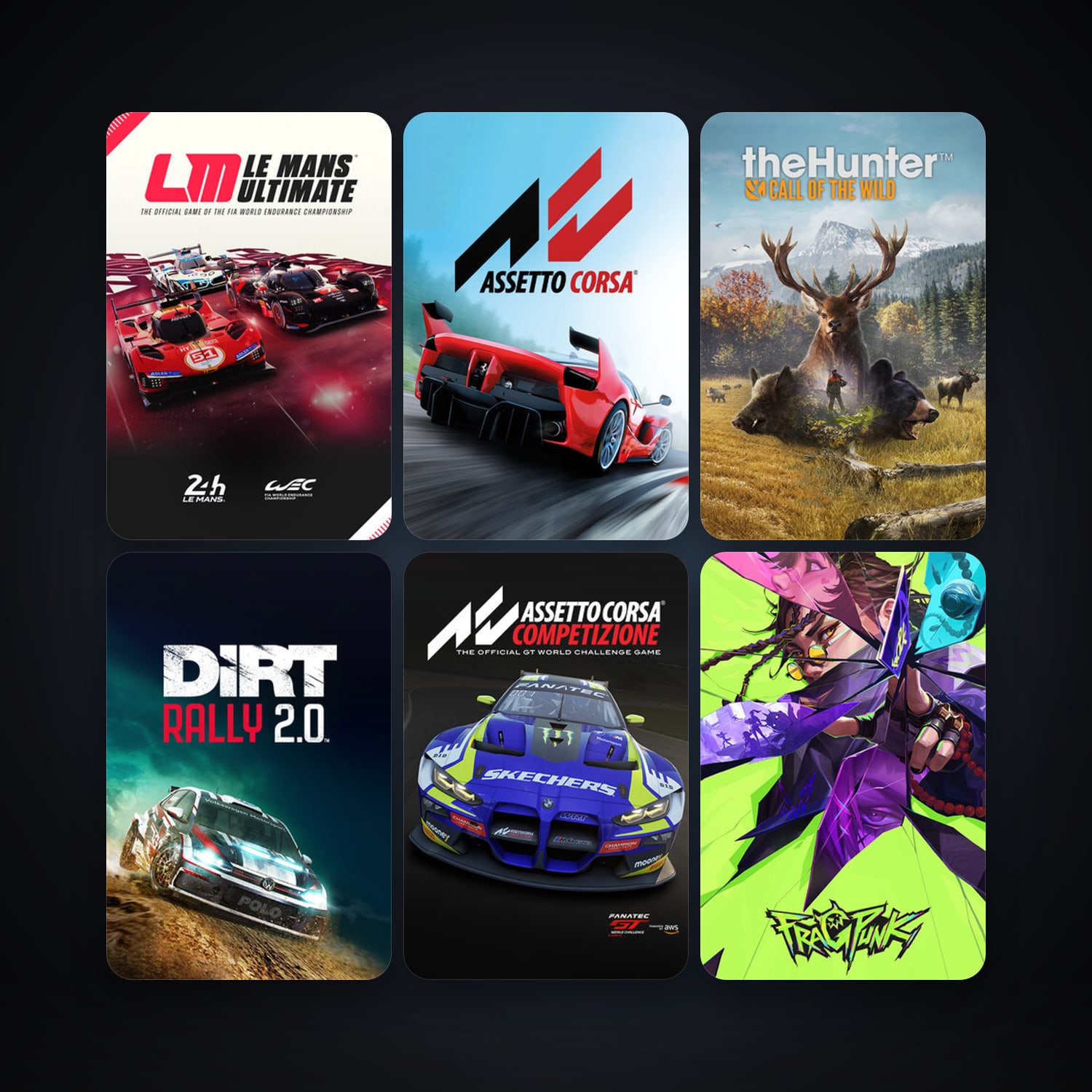 Free CS2 (No Prime) + Assetto Corsa, 23 games, clean — HabibiAccounts