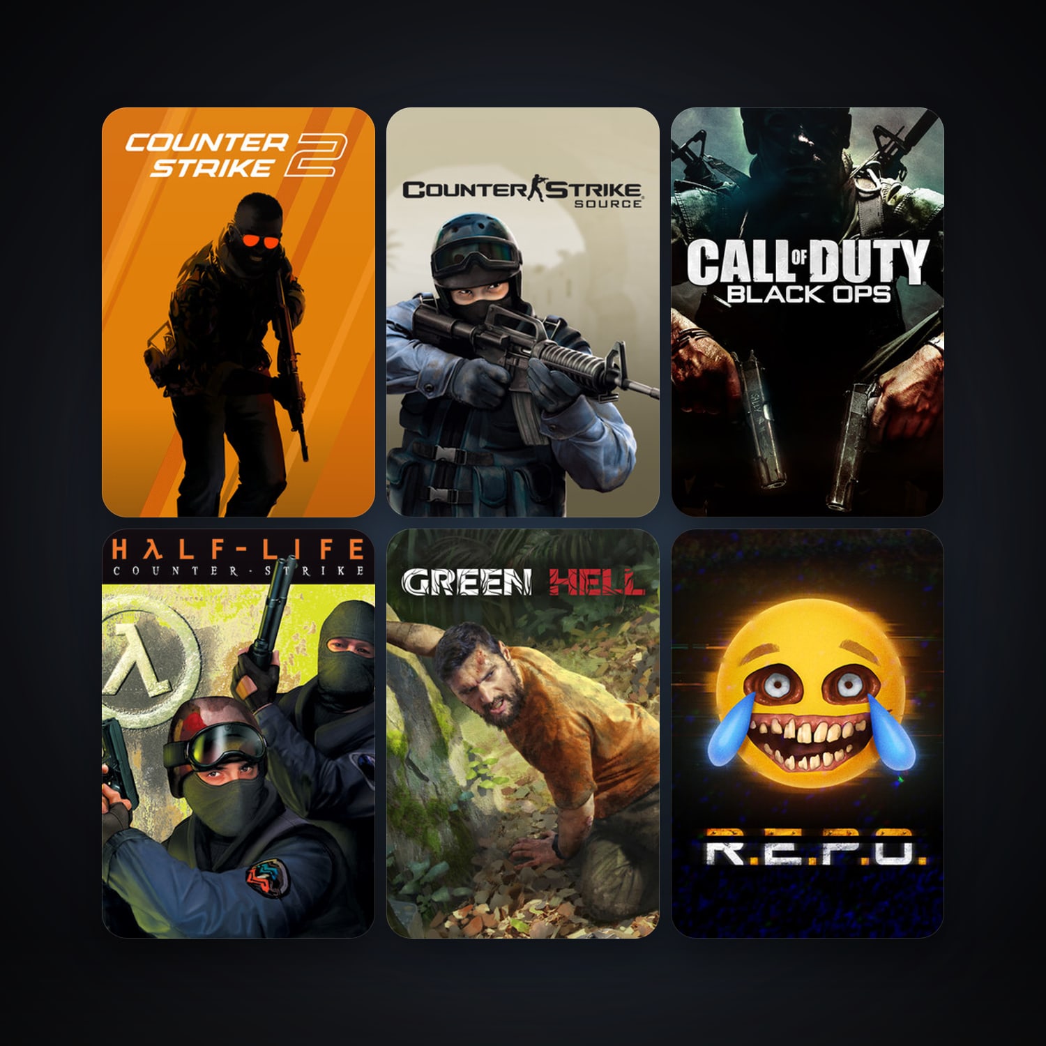 Counter-Strike + Counter-Strike: Source, 21 games, Steam 11, clean — HabibiAccounts