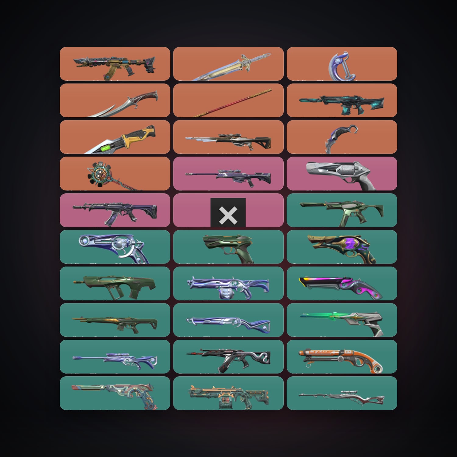 AP Diamond 1 locker — 7 knives, 96 skins, lvl 428 — HabibiAccounts