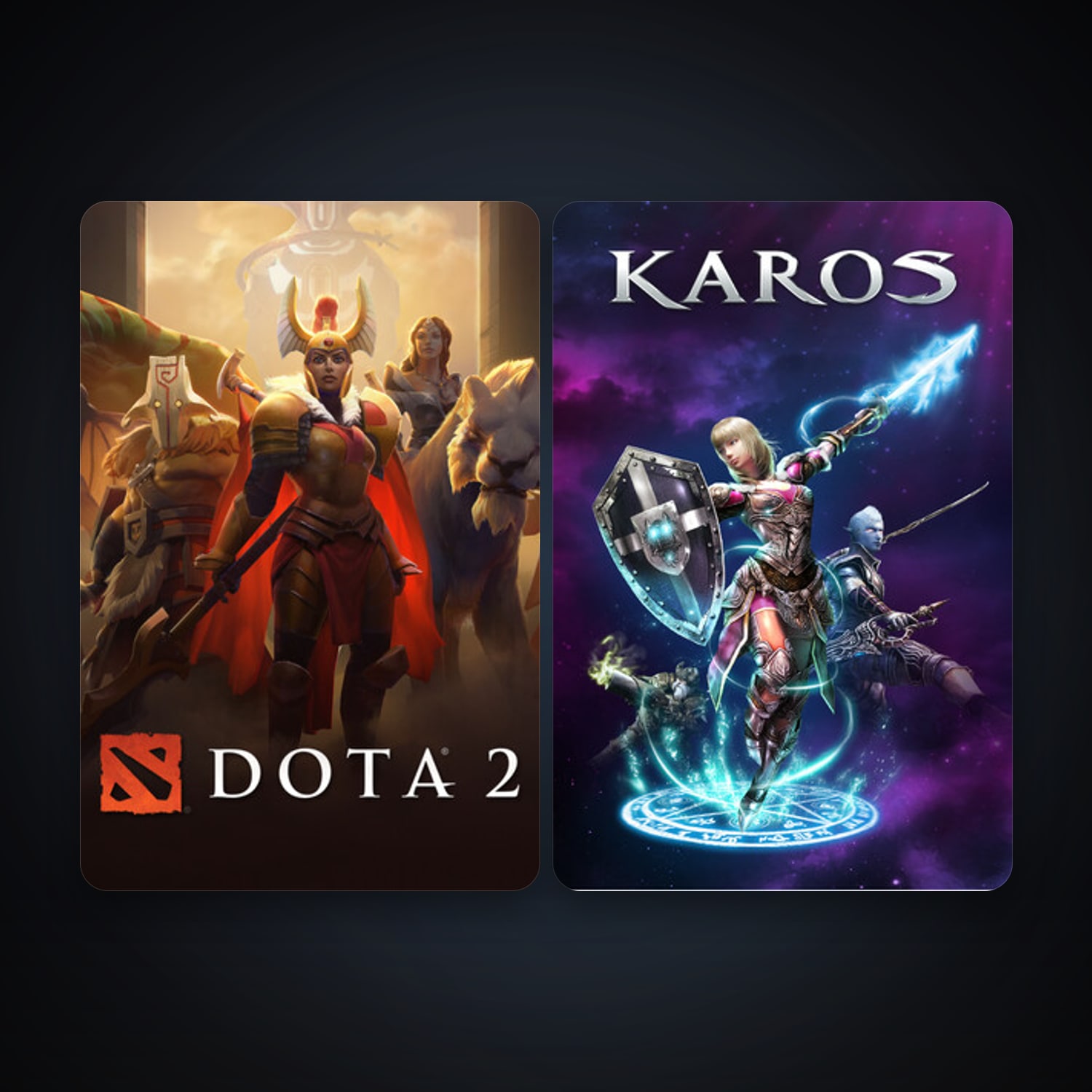Dota 2 + Karos, 3 games, clean — HabibiAccounts