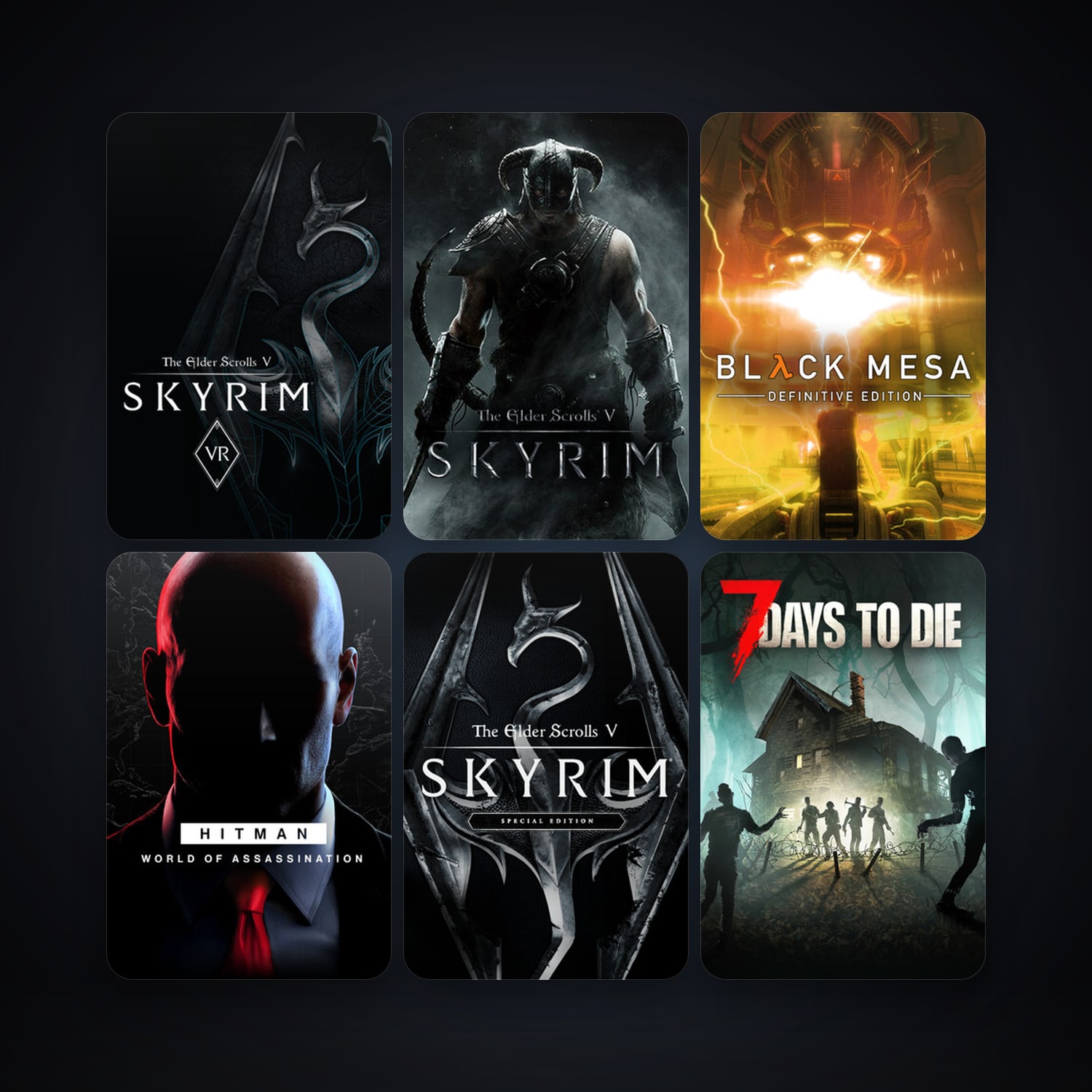 The Elder Scrolls V: Skyrim + Shadow Warrior, 12 games, clean — HabibiAccounts
