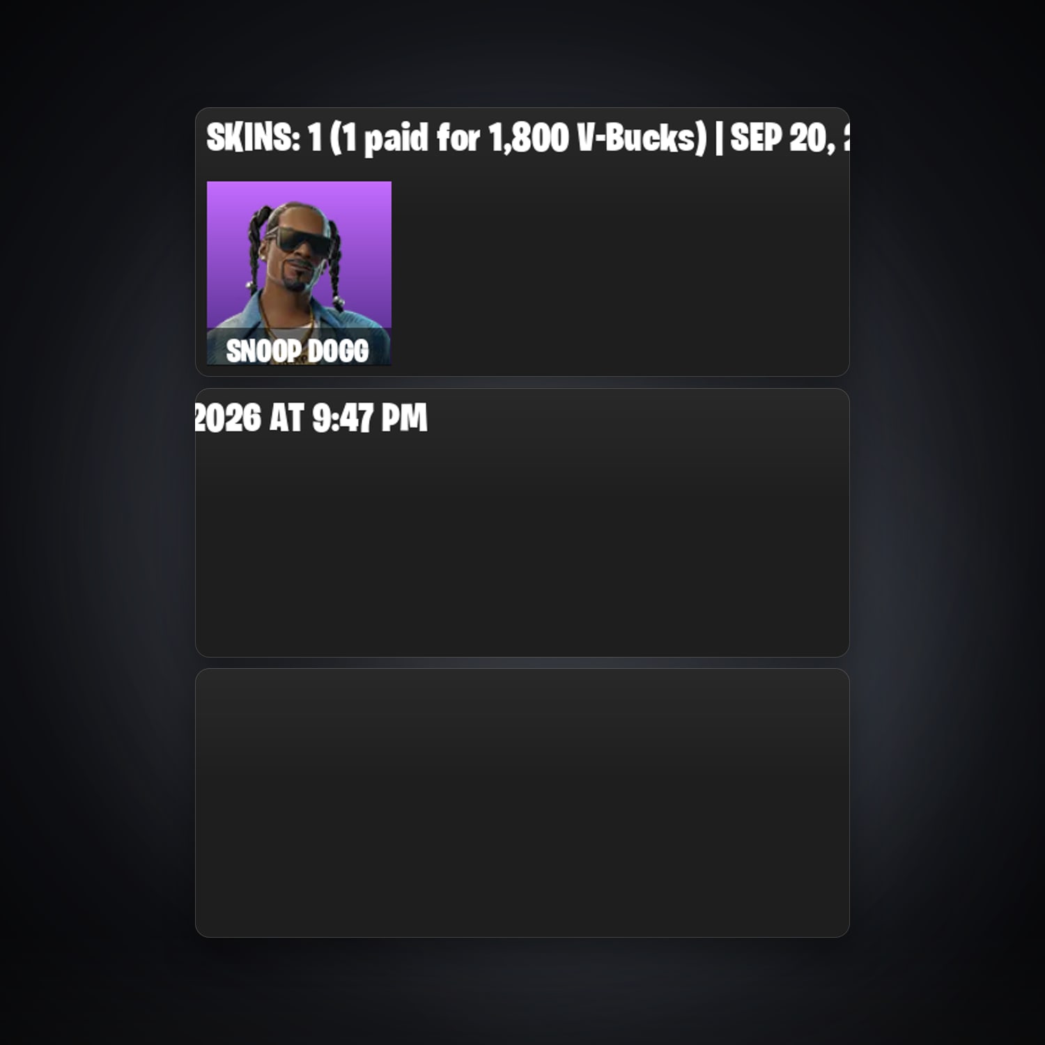 Epic · 260875517 — HabibiAccounts