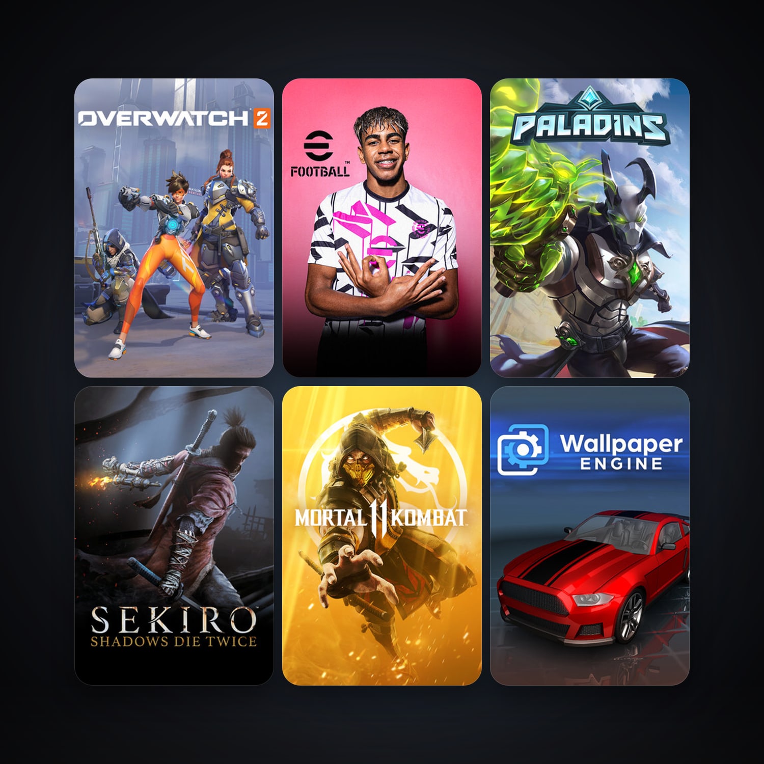 The Witness + Mortal Kombat X, 52 games, clean — HabibiAccounts