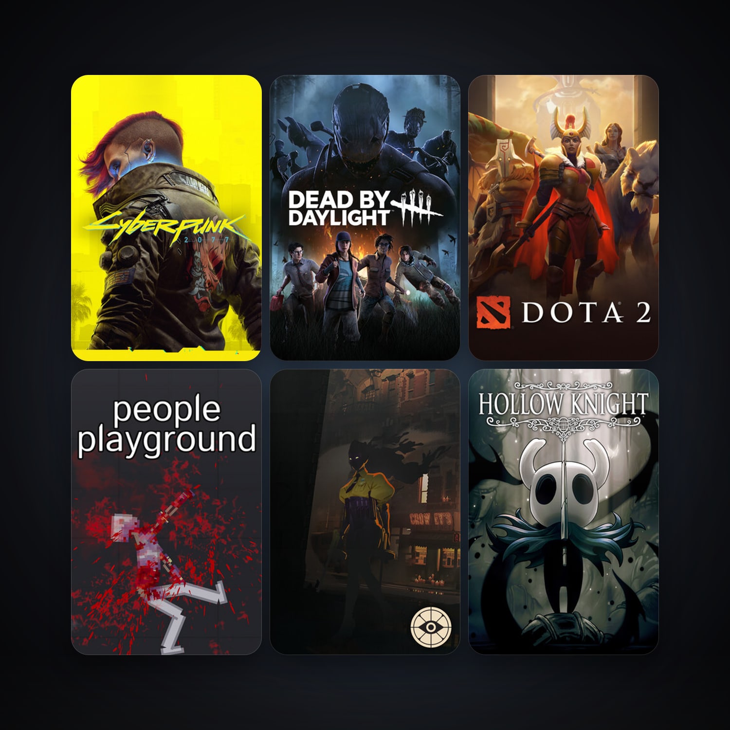 Dota 2 + Hollow Knight, 83 games, Steam 12, clean — HabibiAccounts