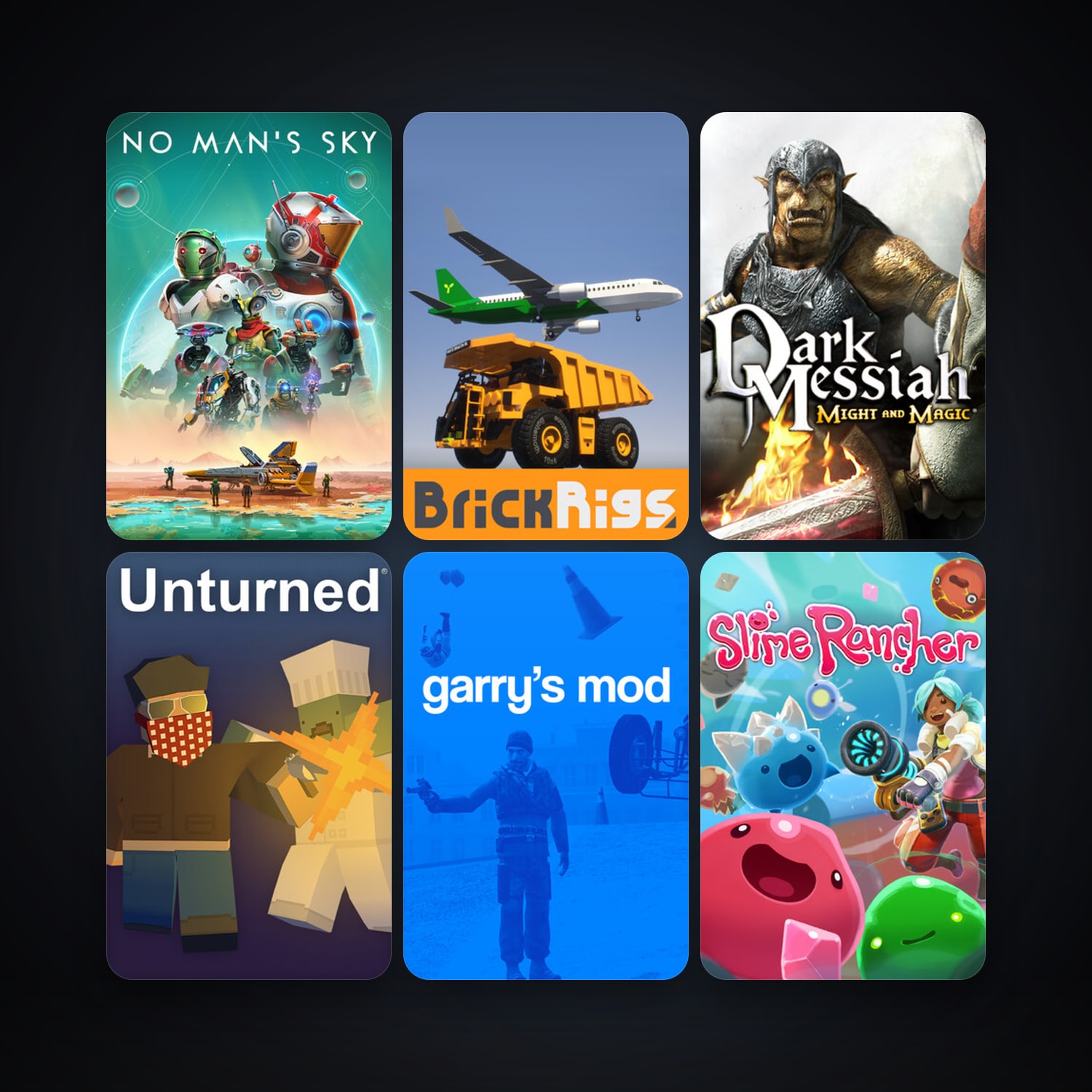 Dark Messiah of Might & Magic + Garry's Mod, 54 games, clean — HabibiAccounts