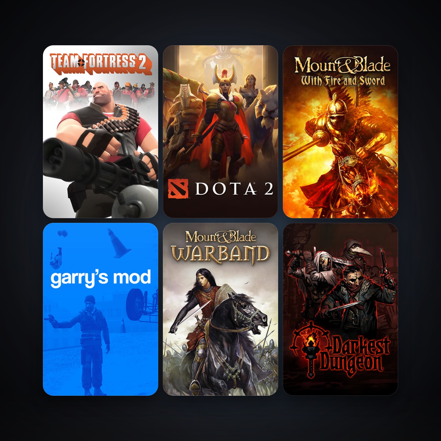 Steam 205 games, Steam 15, clean — HabibiAccounts