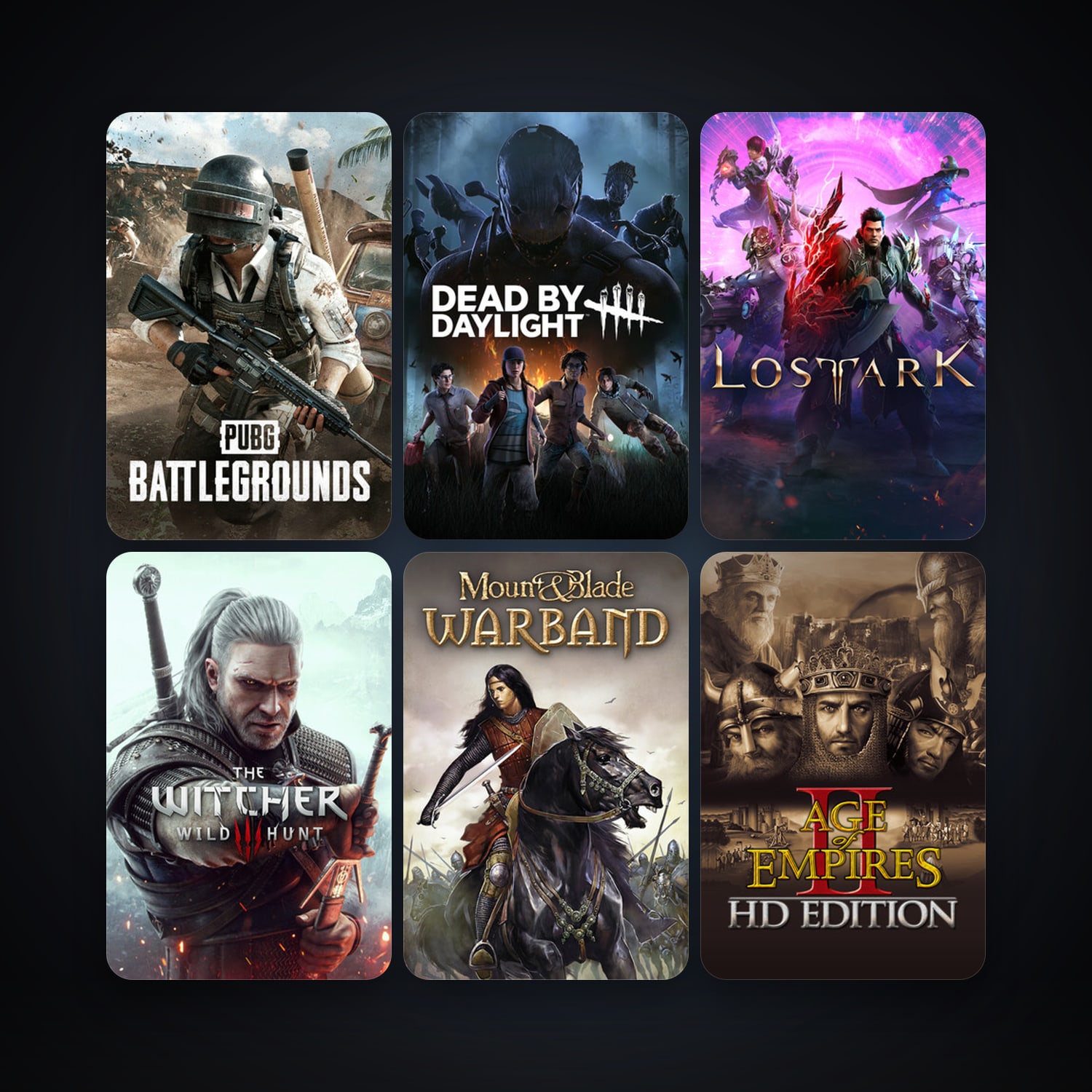 Mount & Blade: Warband + Age of Empires II, 61 games, Steam 11, clean — HabibiAccounts