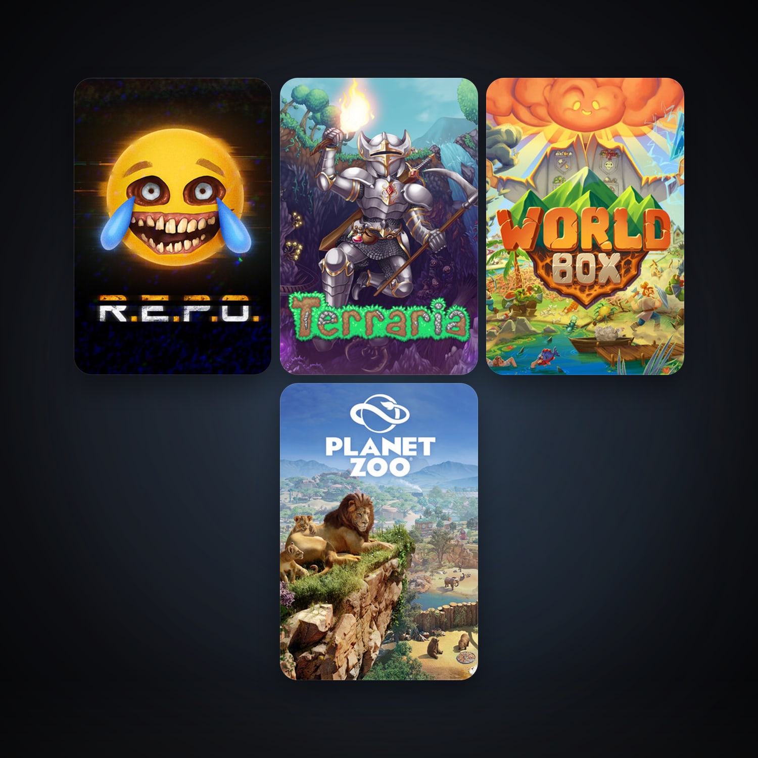Terraria + Planet Zoo, 10 games, clean — HabibiAccounts
