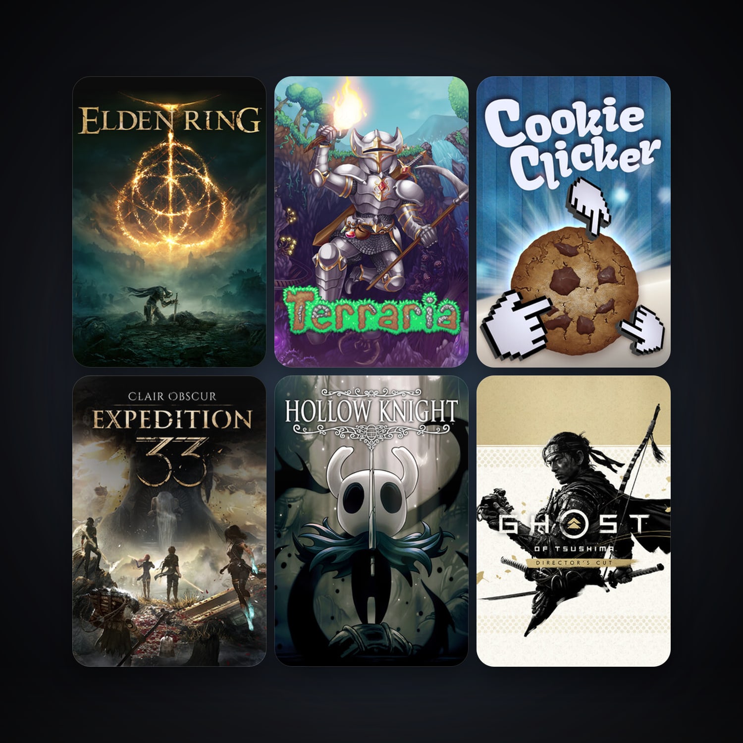 Terraria + Hollow Knight, 62 games, Steam 23, clean — HabibiAccounts