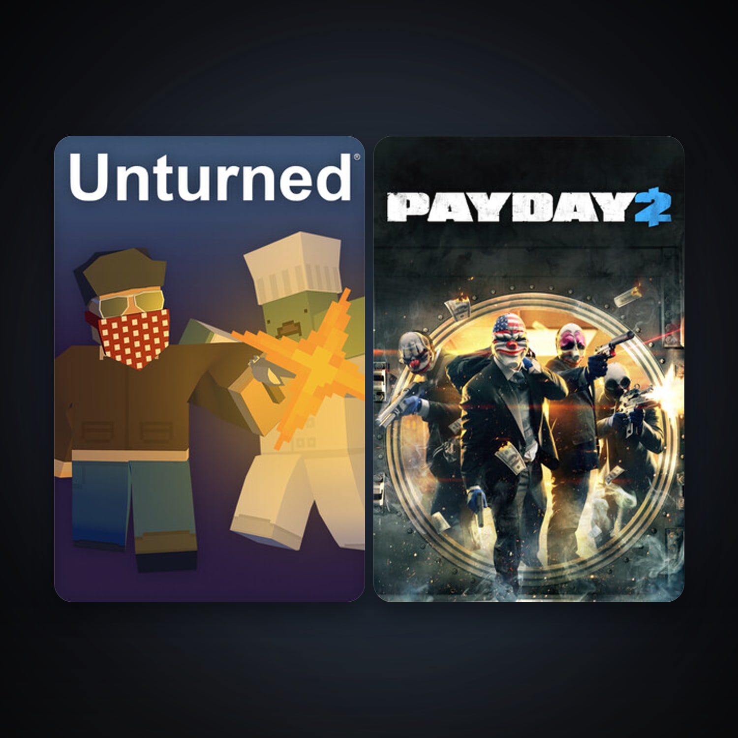 Free CS2 (No Prime) + PAYDAY 2, 8 games, clean — HabibiAccounts