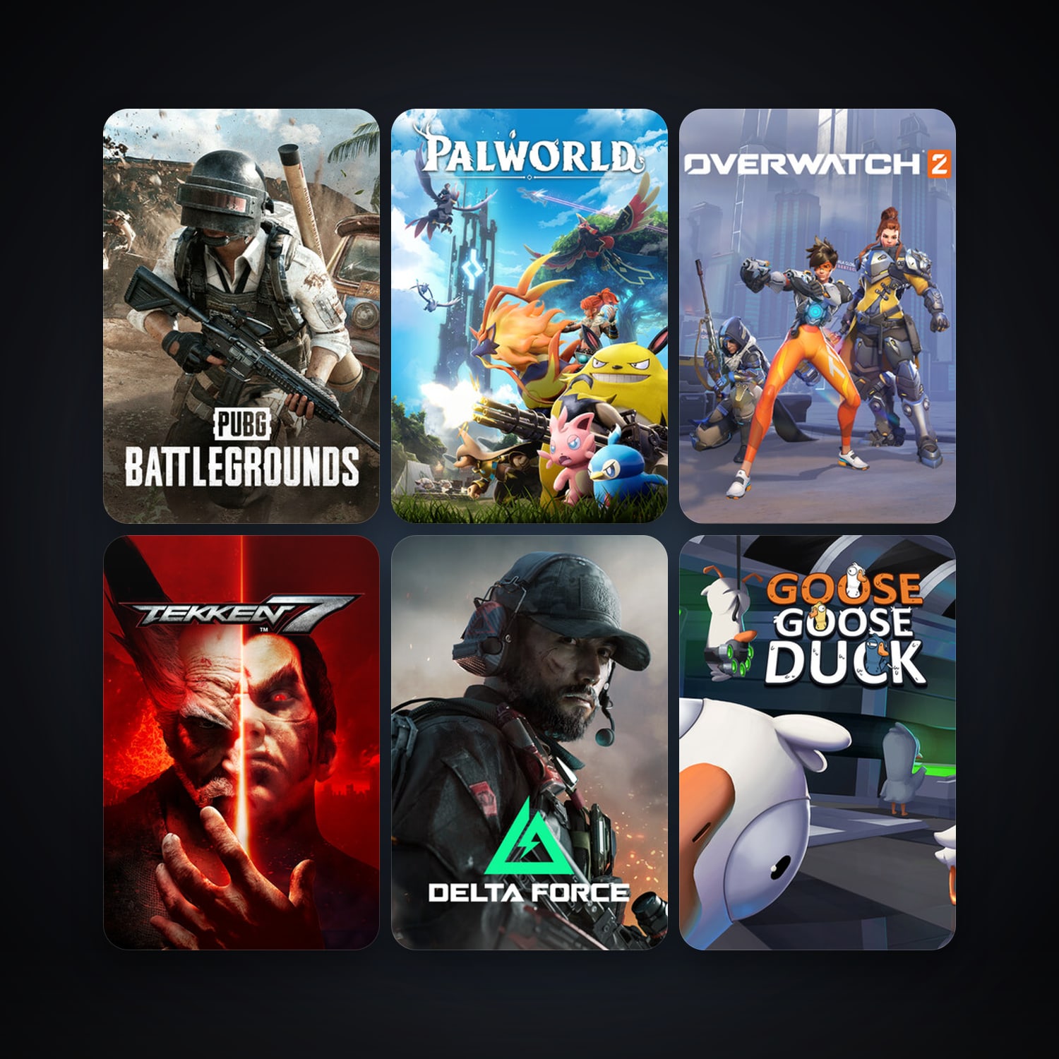TEKKEN 7 + PUBG: BATTLEGROUNDS, 7 games, clean — HabibiAccounts