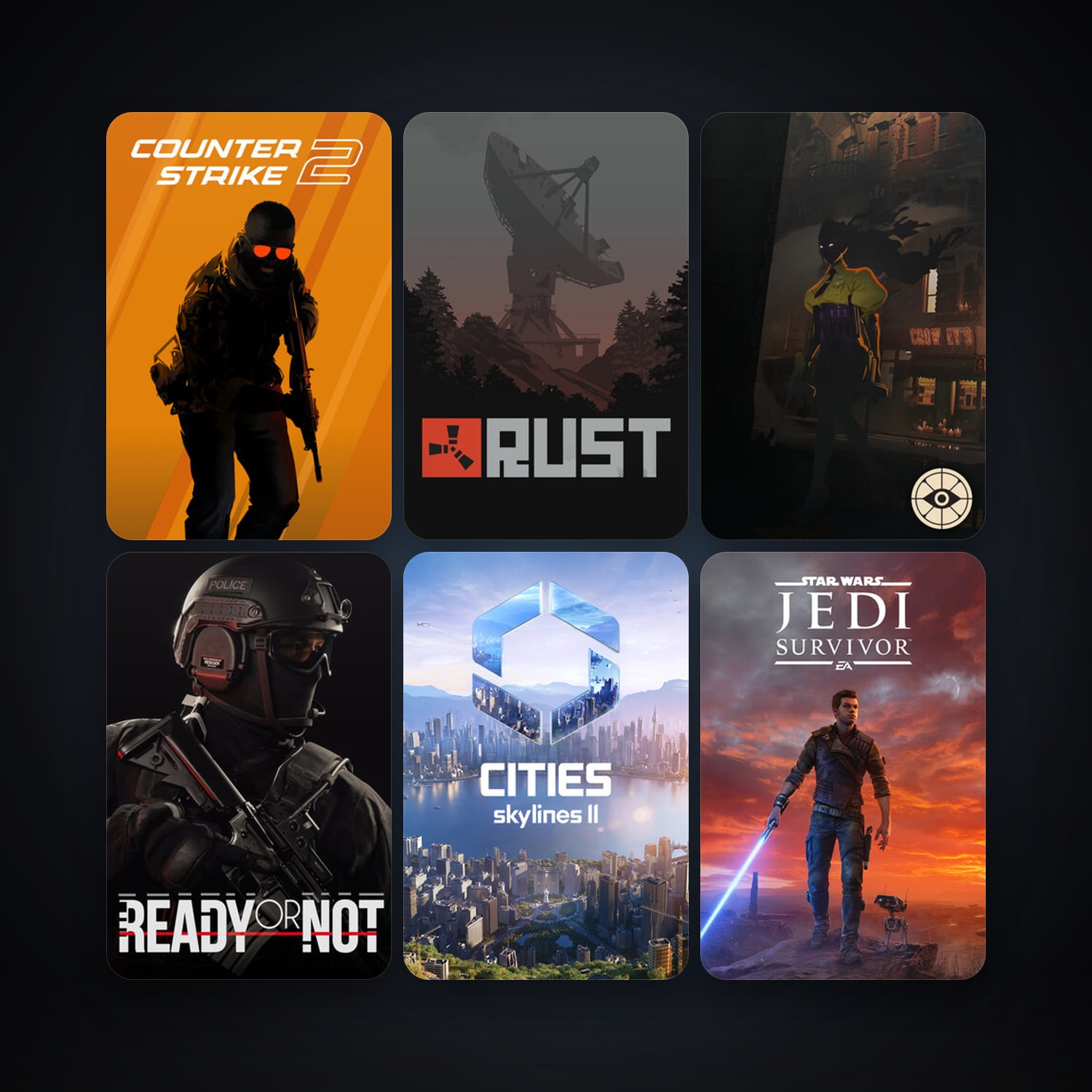 CS2 Prime + Rust, 24 games, Steam 12, clean — HabibiAccounts