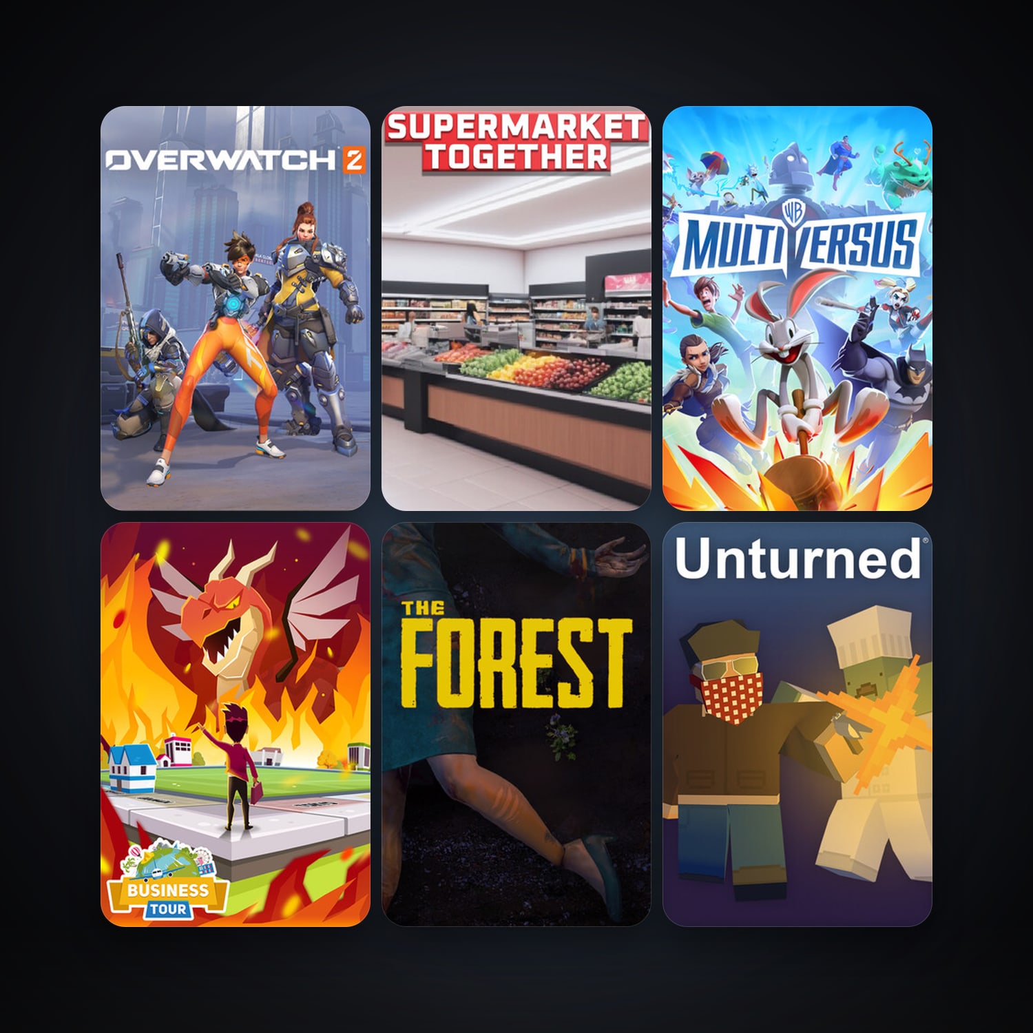 Free CS2 (No Prime) + The Forest, 13 games, clean — HabibiAccounts