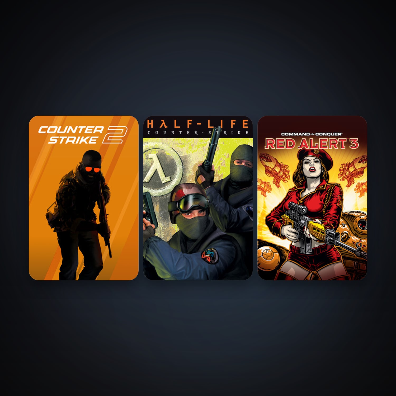 Counter-Strike + CS2 Prime, 5 games, clean — HabibiAccounts