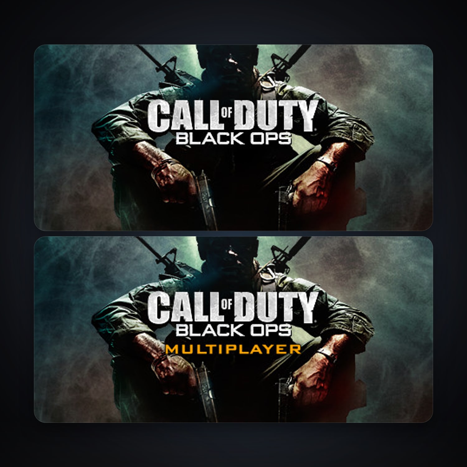 Call of Duty: Black Ops + Call of Duty: Black Ops Multiplayer, 2 games, clean — HabibiAccounts