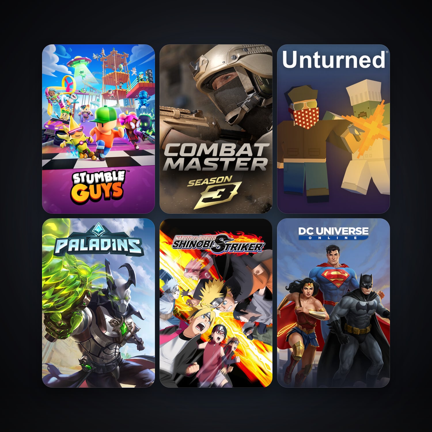 Free CS2 (No Prime) + DC Universe Online, 62 games, clean — HabibiAccounts