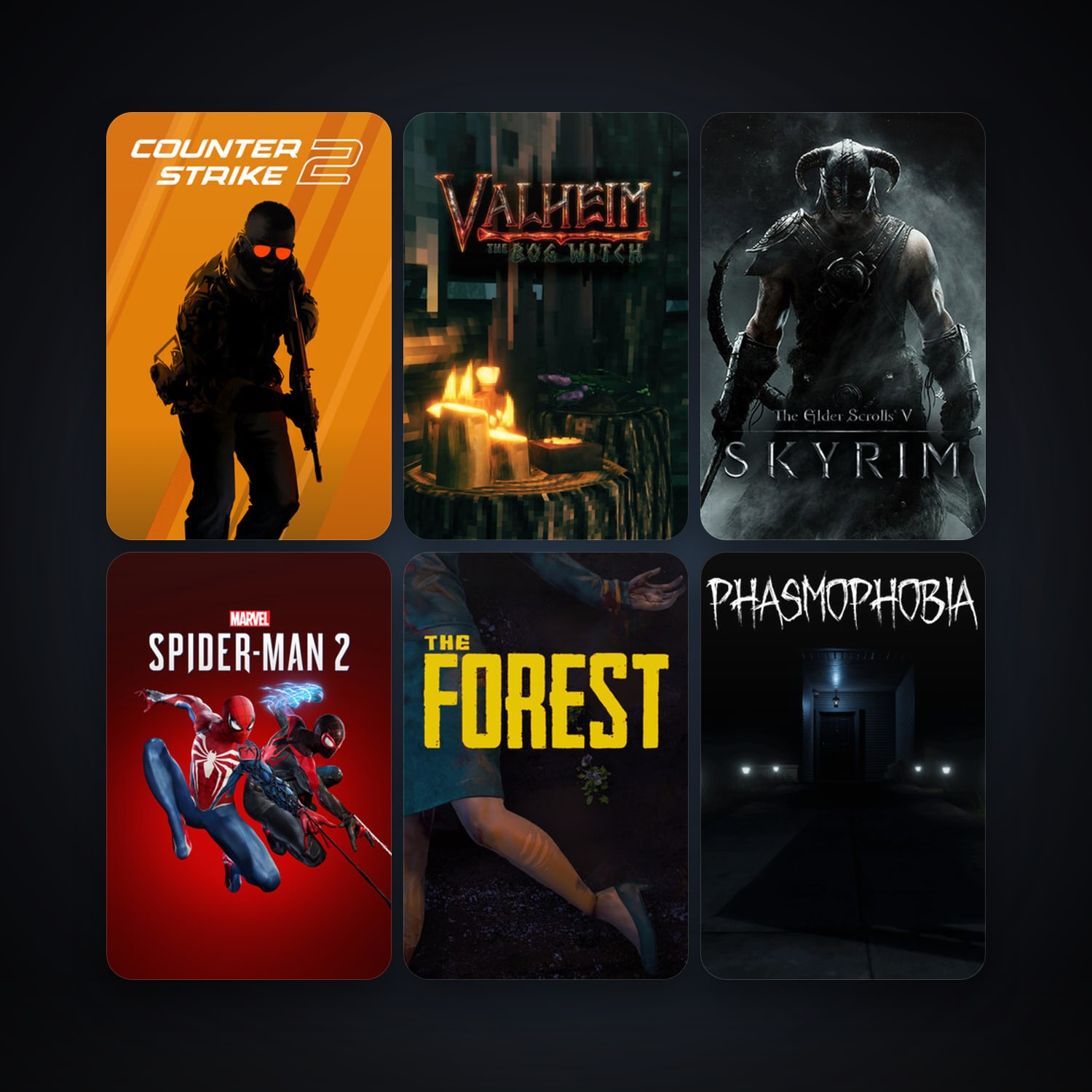 CS2 Prime + The Elder Scrolls V: Skyrim, 77 games, Steam 10, clean — HabibiAccounts