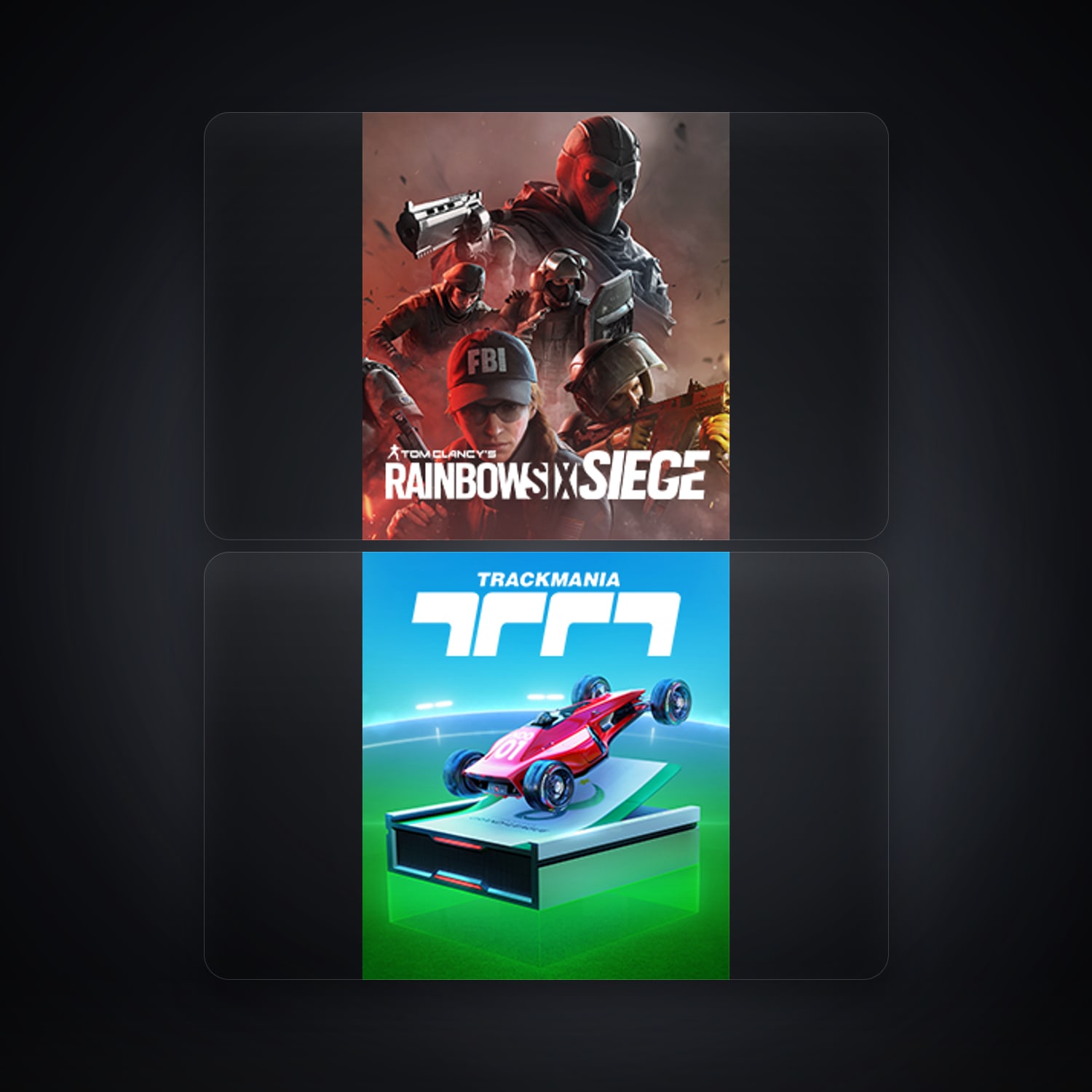 Ubisoft Tom Clancy's Rainbow Six Siege (Steam) + Trackmania — EE — HabibiAccounts