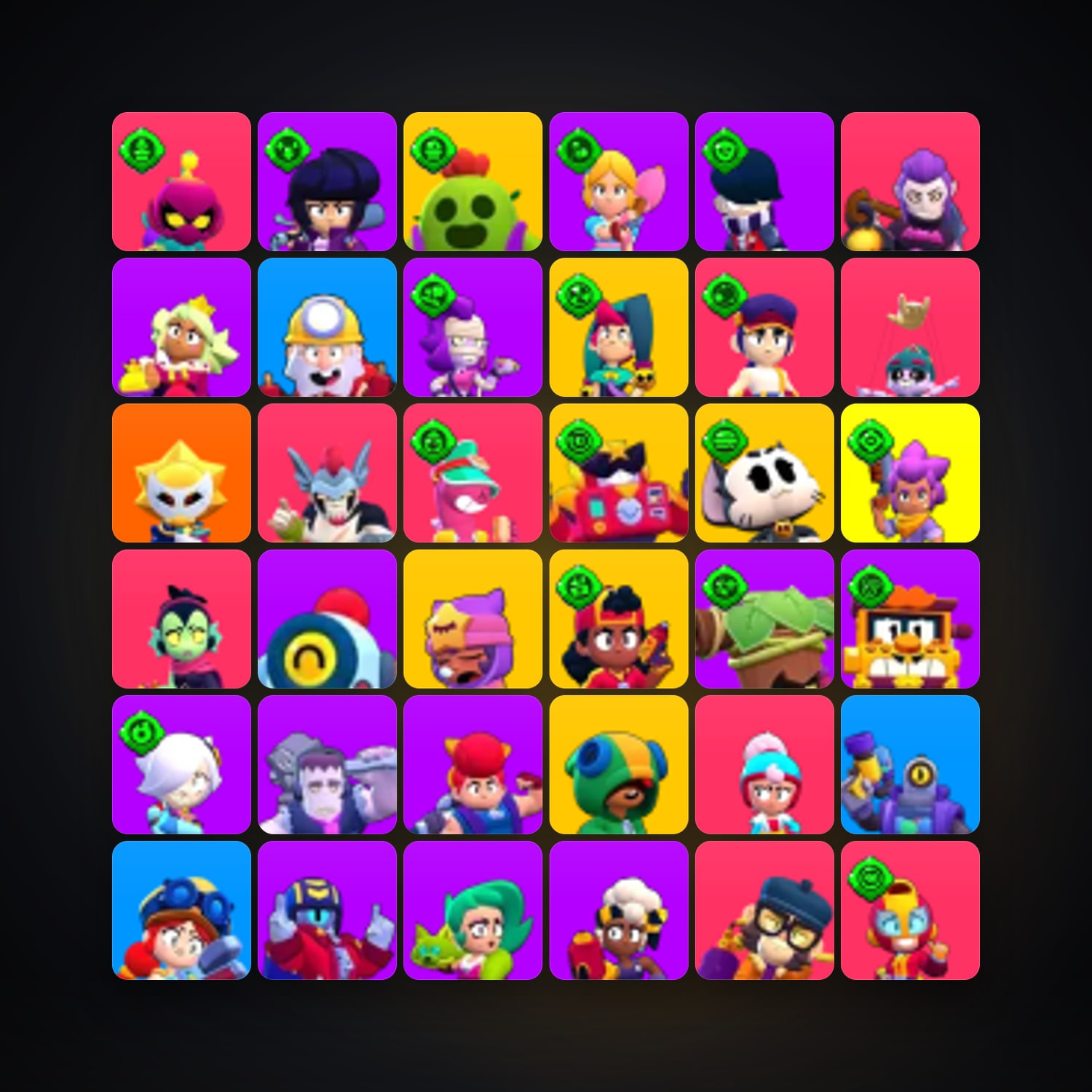 106 Brawlers | 54.4K Trophies — Supercell Account — HabibiAccounts
