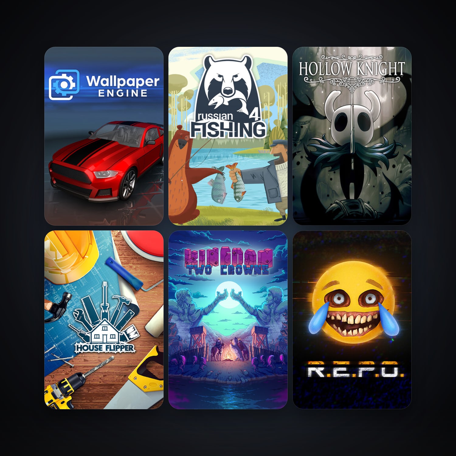 The Forest + Don't Starve Together, 31 games, clean — HabibiAccounts