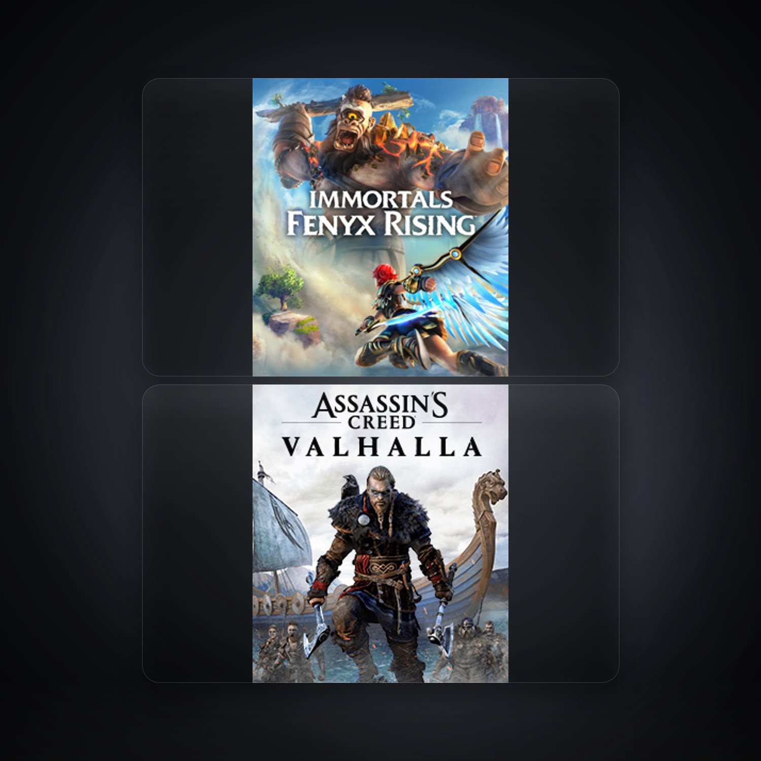 Ubisoft Immortals Fenyx Rising + Assassin's Creed Valhalla — US — HabibiAccounts
