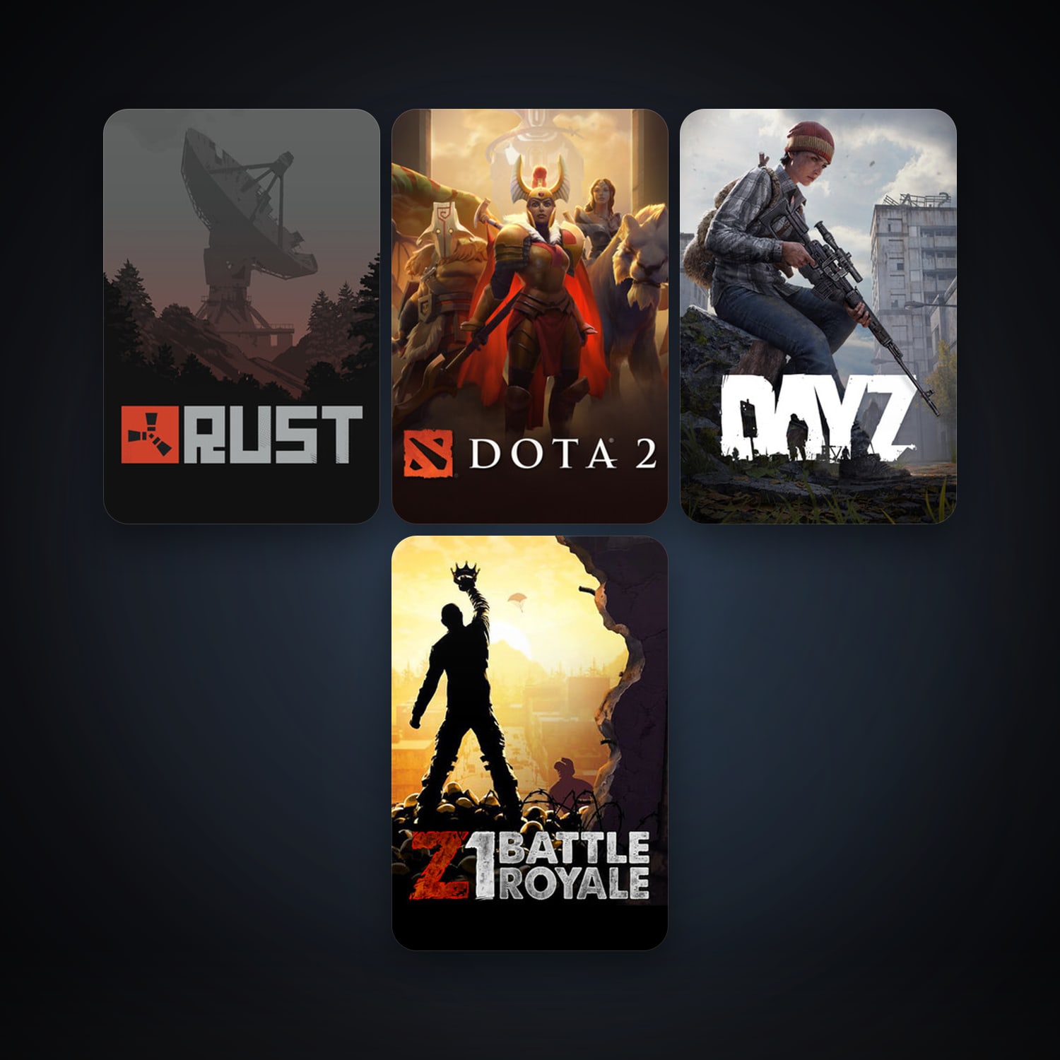 Dota 2 + DayZ, 11 games, clean — HabibiAccounts