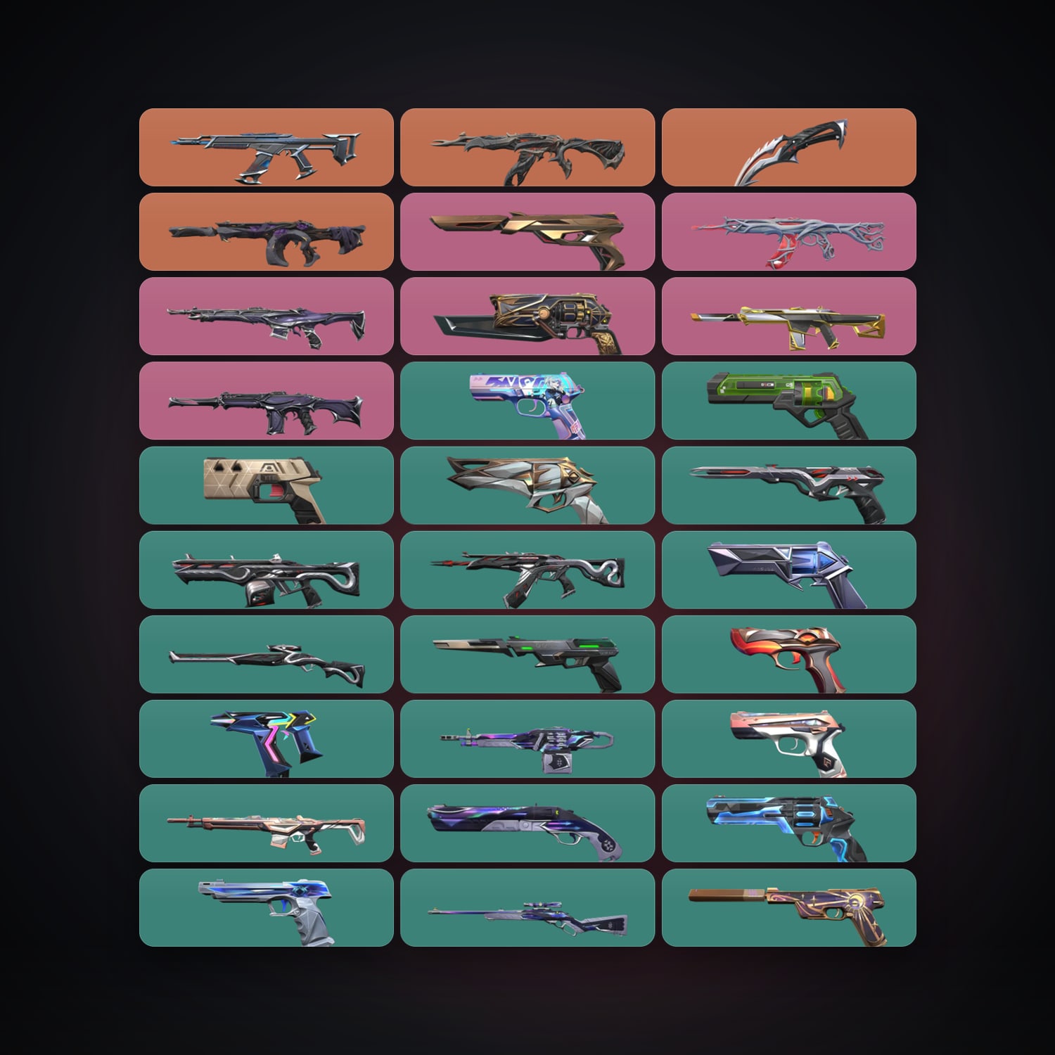 AP Diamond 3 locker — 1 knives, 32 skins, lvl 278 — HabibiAccounts