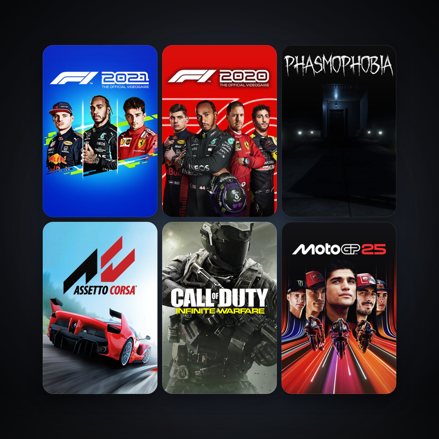Euro Truck Simulator 2 + Assetto Corsa, 9 games, clean — HabibiAccounts