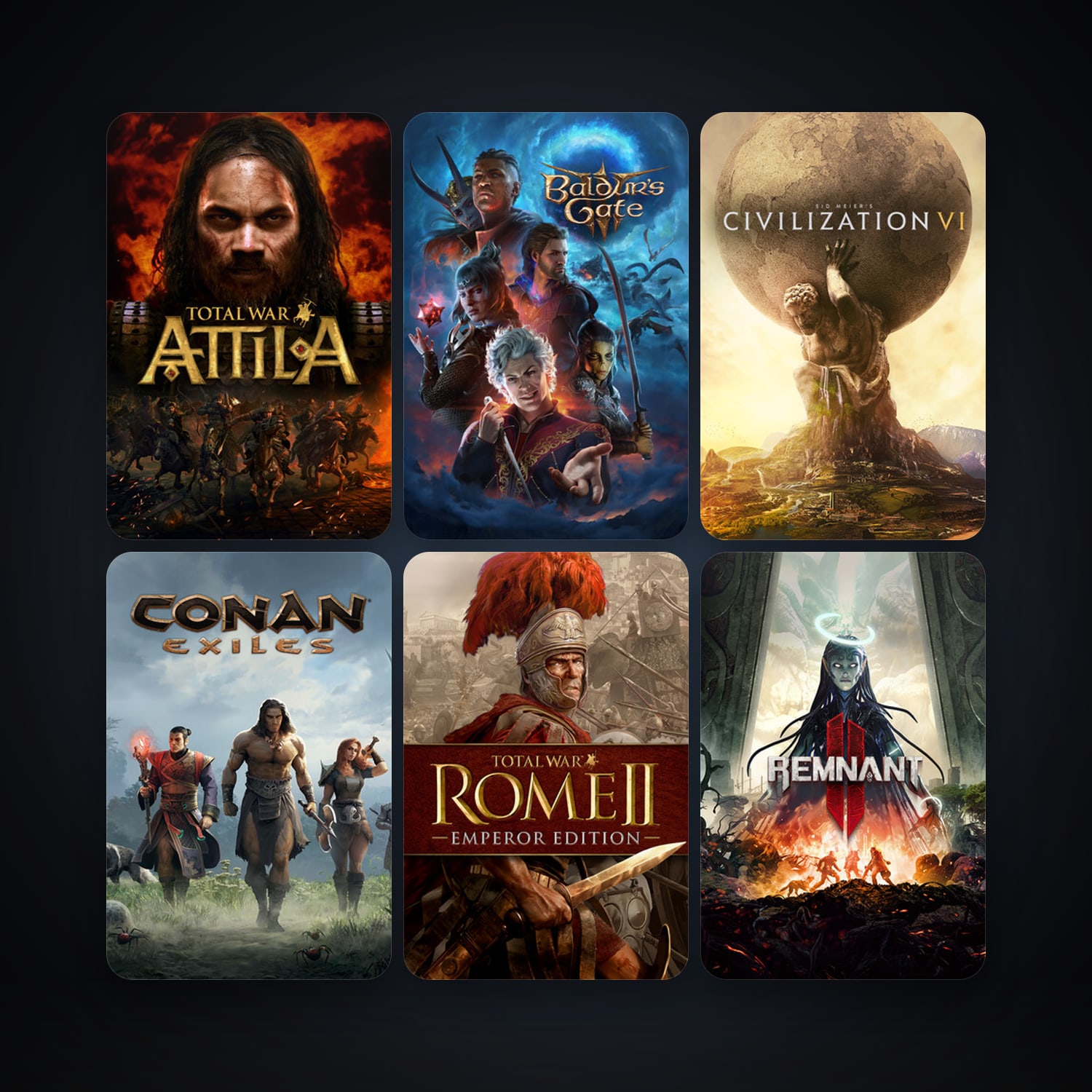 Vampire: The Masquerade - Bloodlines + Total War: ROME II - Emperor Edition, 20 games, clean — HabibiAccounts