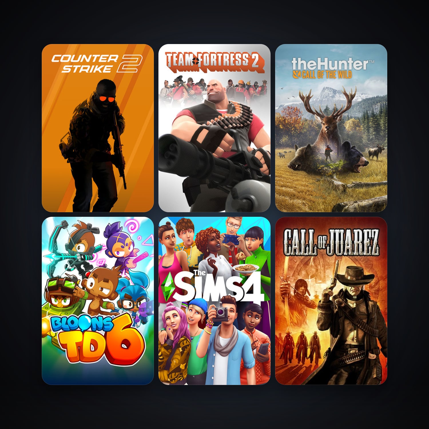 Team Fortress 2 + CS2 Prime, 162 games, Steam 11, clean — HabibiAccounts