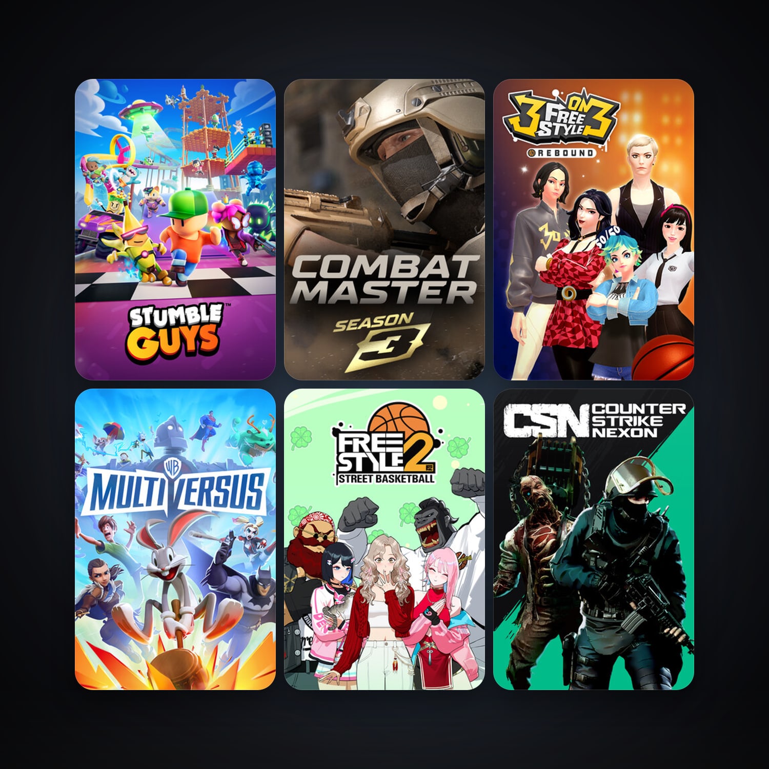 Counter-Strike Nexon: Studio + Freestyle 2: Street Basketball, 17 games, clean — HabibiAccounts
