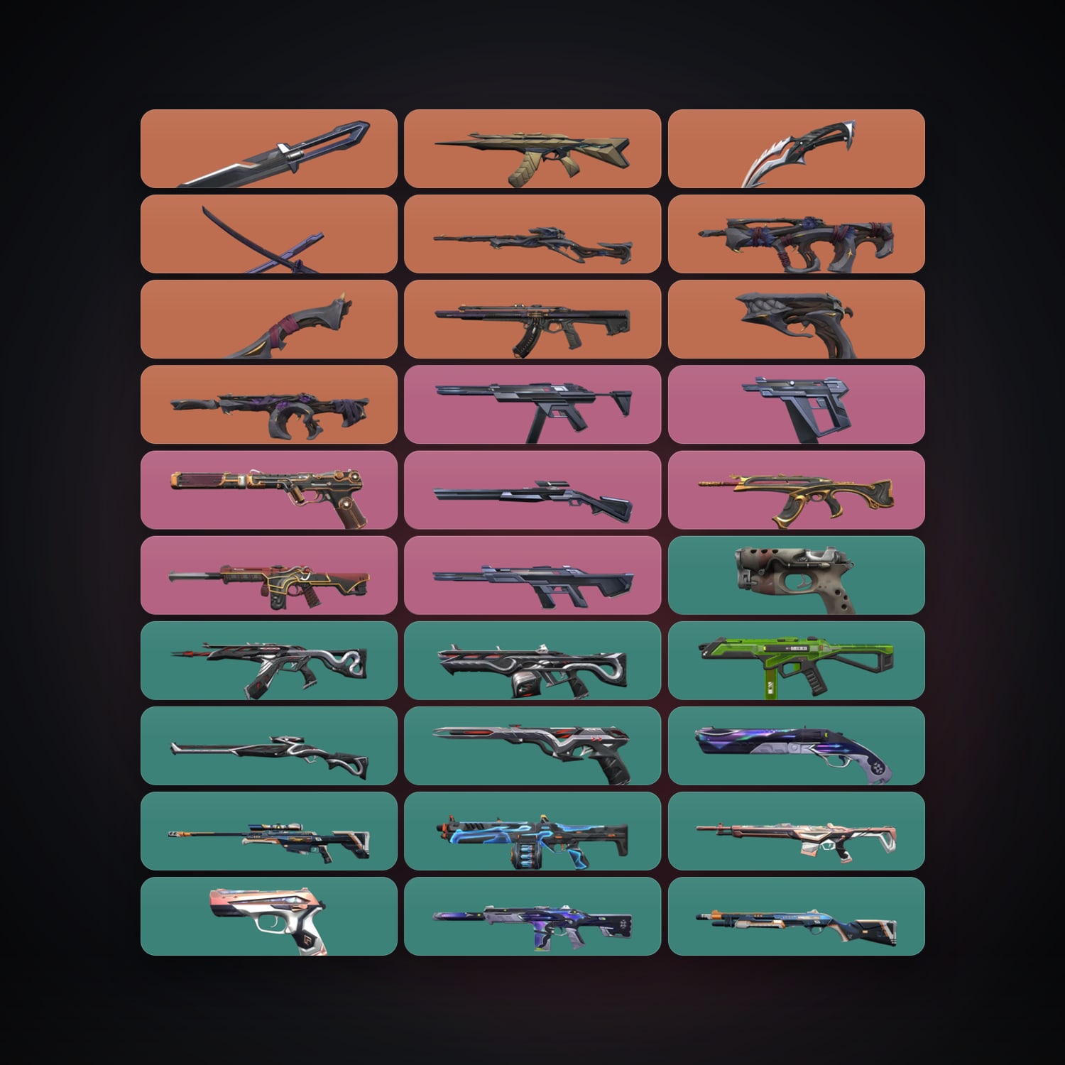 EU Plat 2 locker — 4 knives, 40 skins, lvl 36 — HabibiAccounts