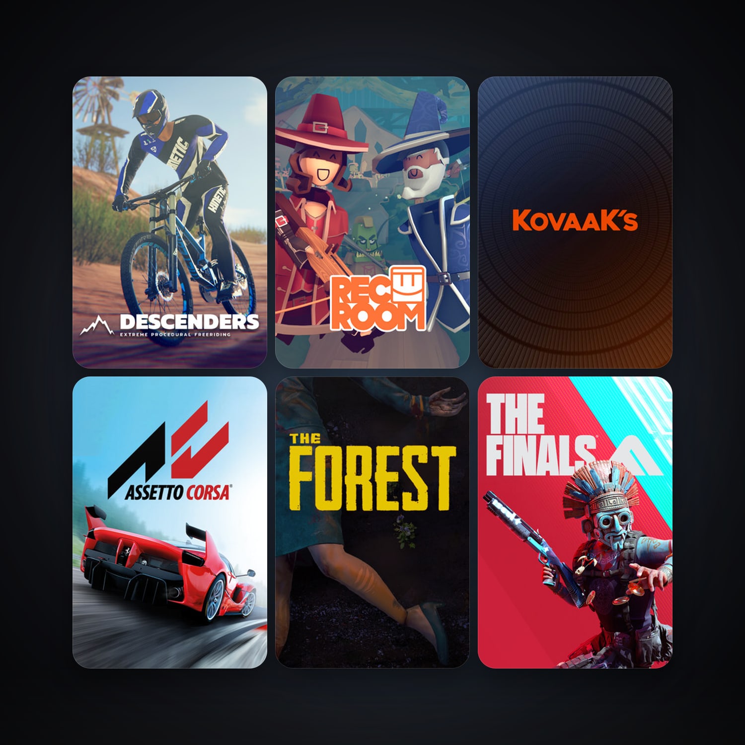 The Forest + Assetto Corsa, 23 games, clean — HabibiAccounts