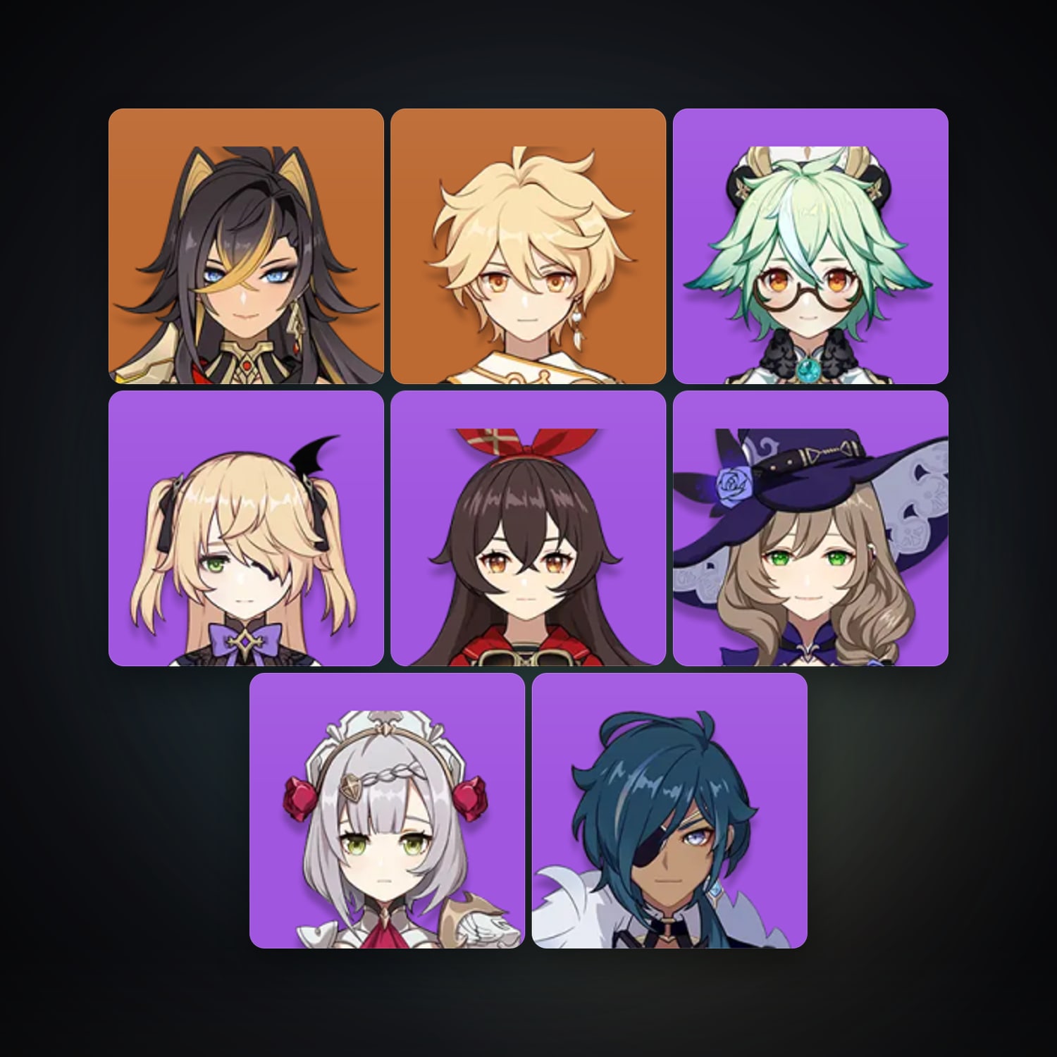 Genshin Impact | AR 13 | 8 Chars | 1× 5★ — HabibiAccounts