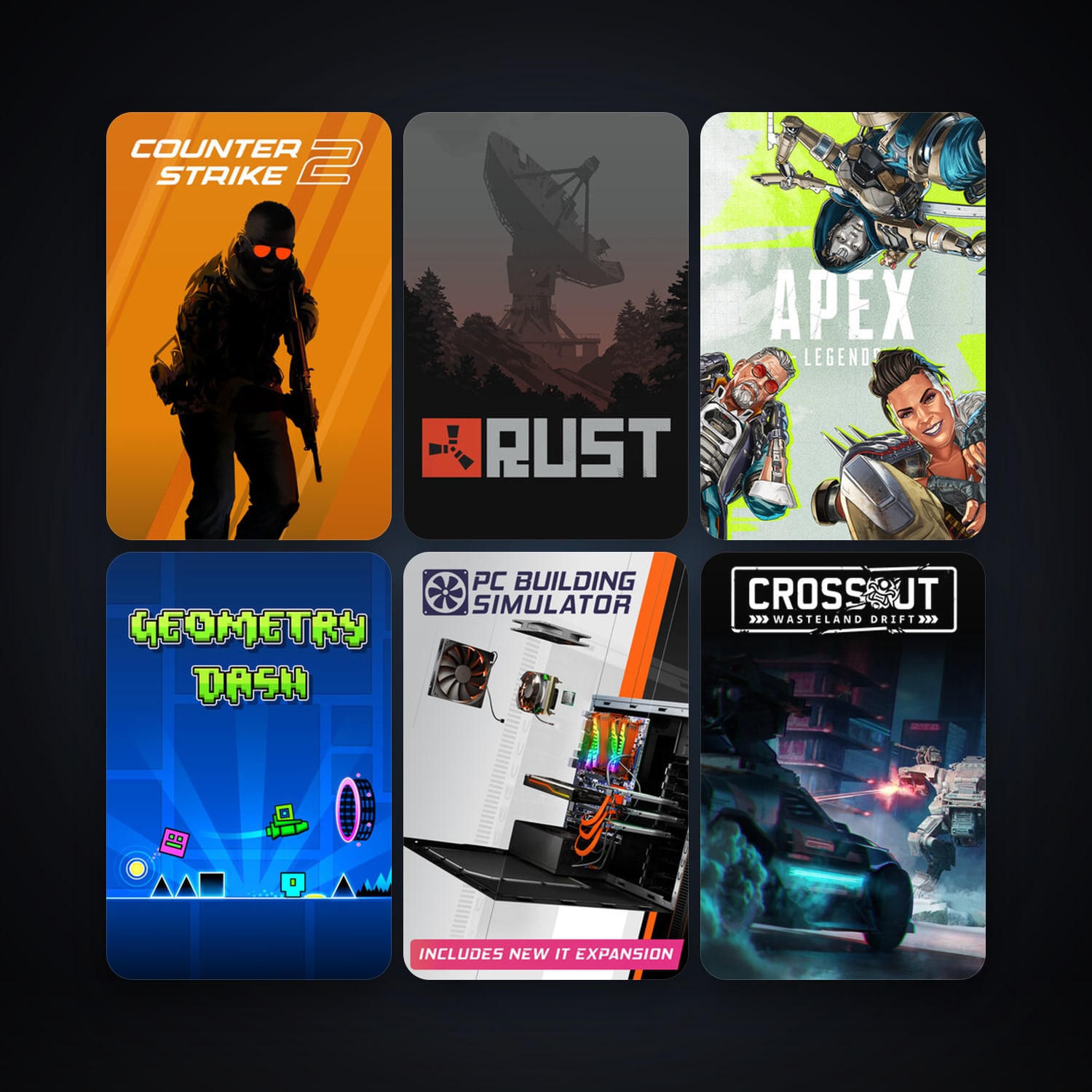 CS2 Prime + Rust, 14 games, Steam 10, clean — HabibiAccounts