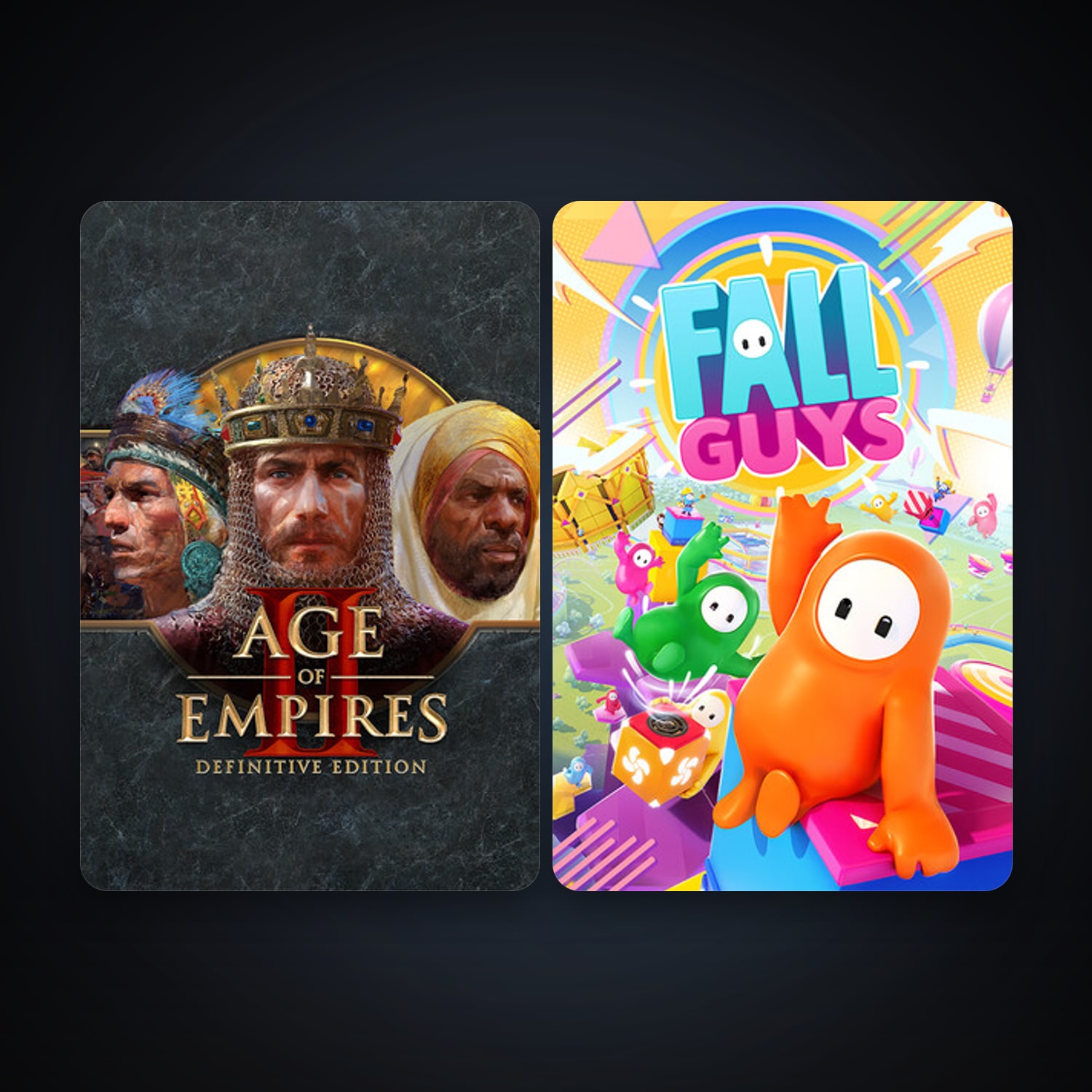 Age of Empires II: Definitive Edition + Fall Guys, 2 games, clean — HabibiAccounts