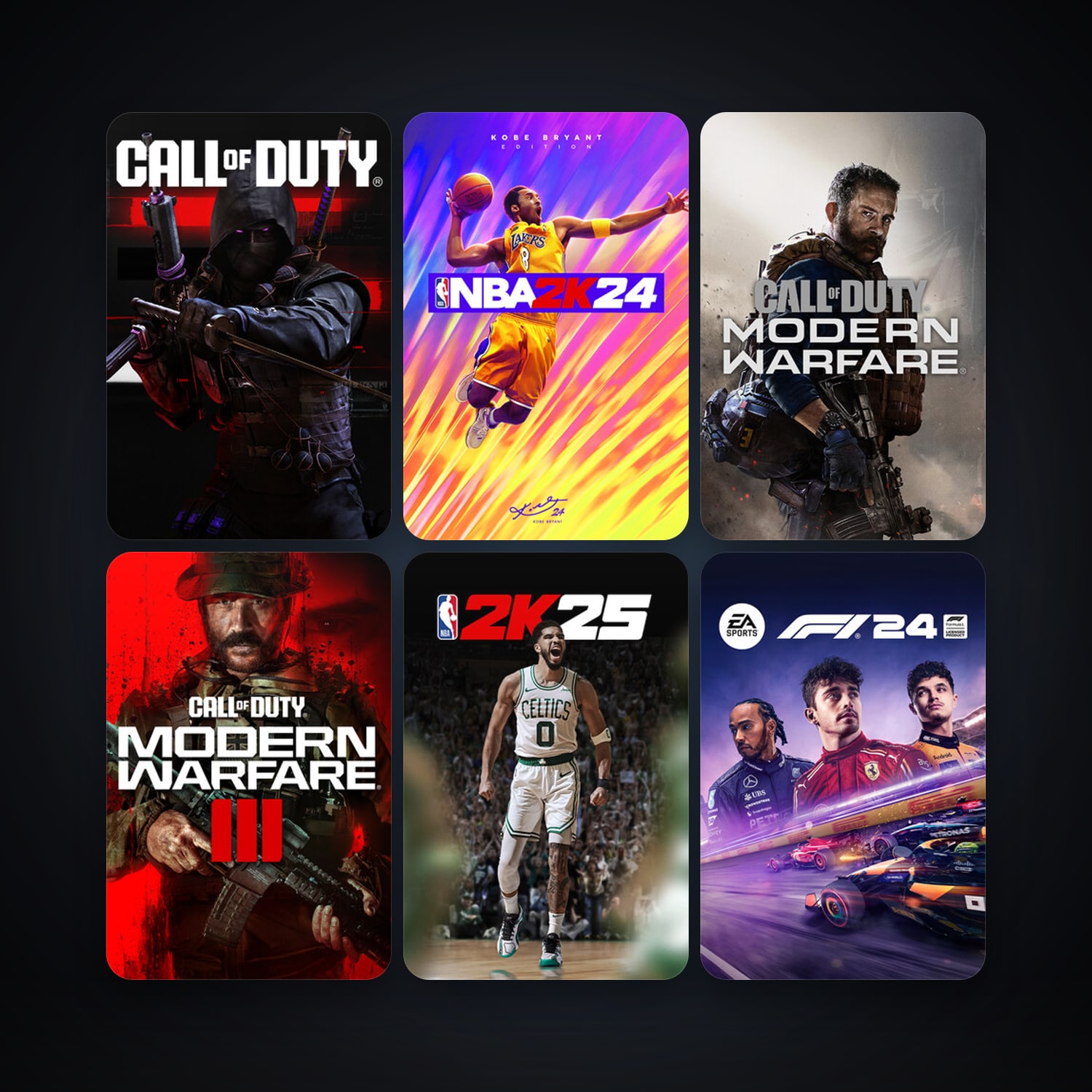 Call of Duty: Modern Warfare II + Call of Duty: Modern Warfare, 53 games, clean — HabibiAccounts