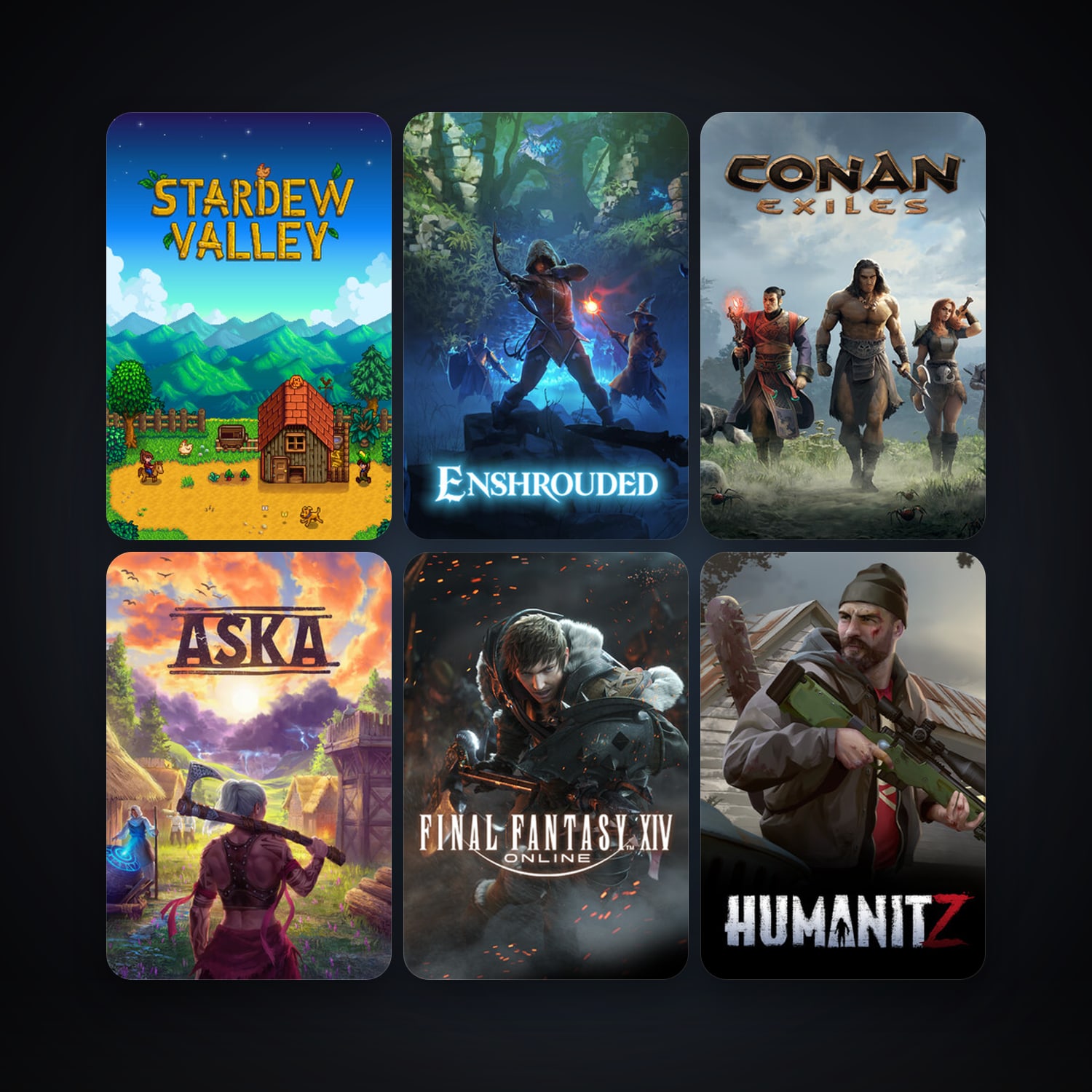 FINAL FANTASY XIV Online + 7 Days to Die, 51 games, clean — HabibiAccounts