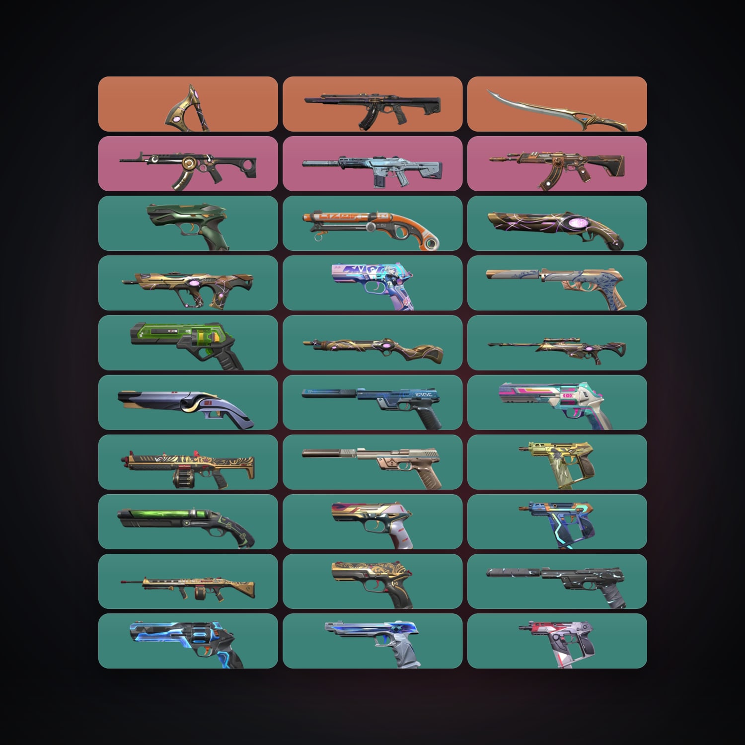 BR Plat 3 locker — 2 knives, 44 skins, lvl 331 — HabibiAccounts