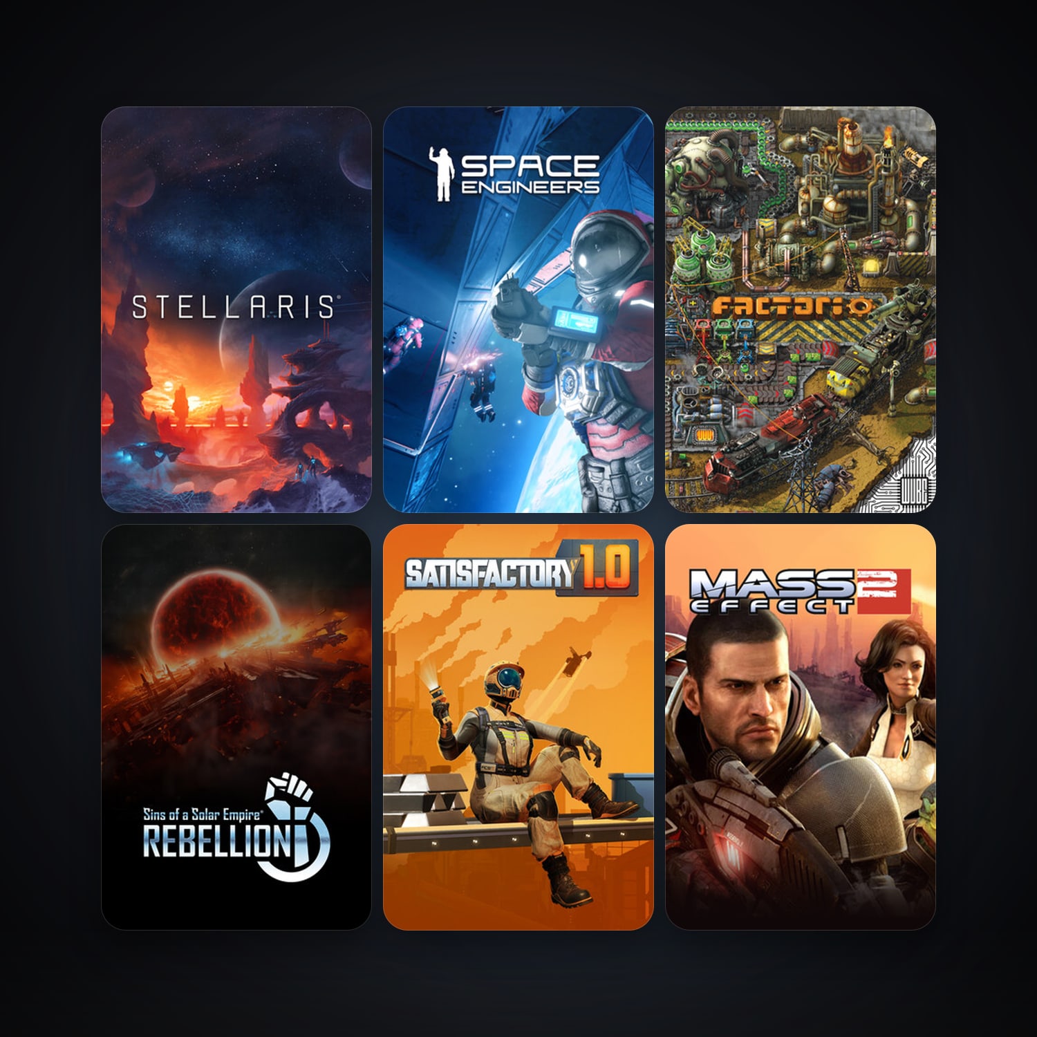 Garry's Mod + Mass Effect 2, 153 games, Steam 12, clean — HabibiAccounts