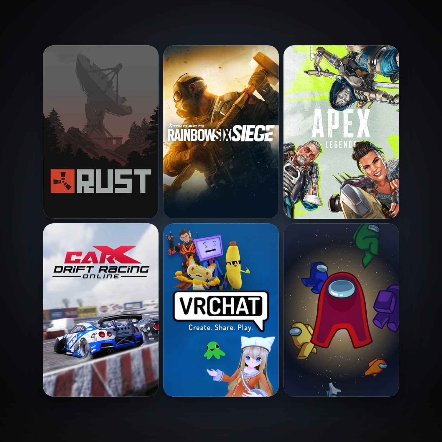 Rust + Brawlhalla, 33 games, clean — HabibiAccounts