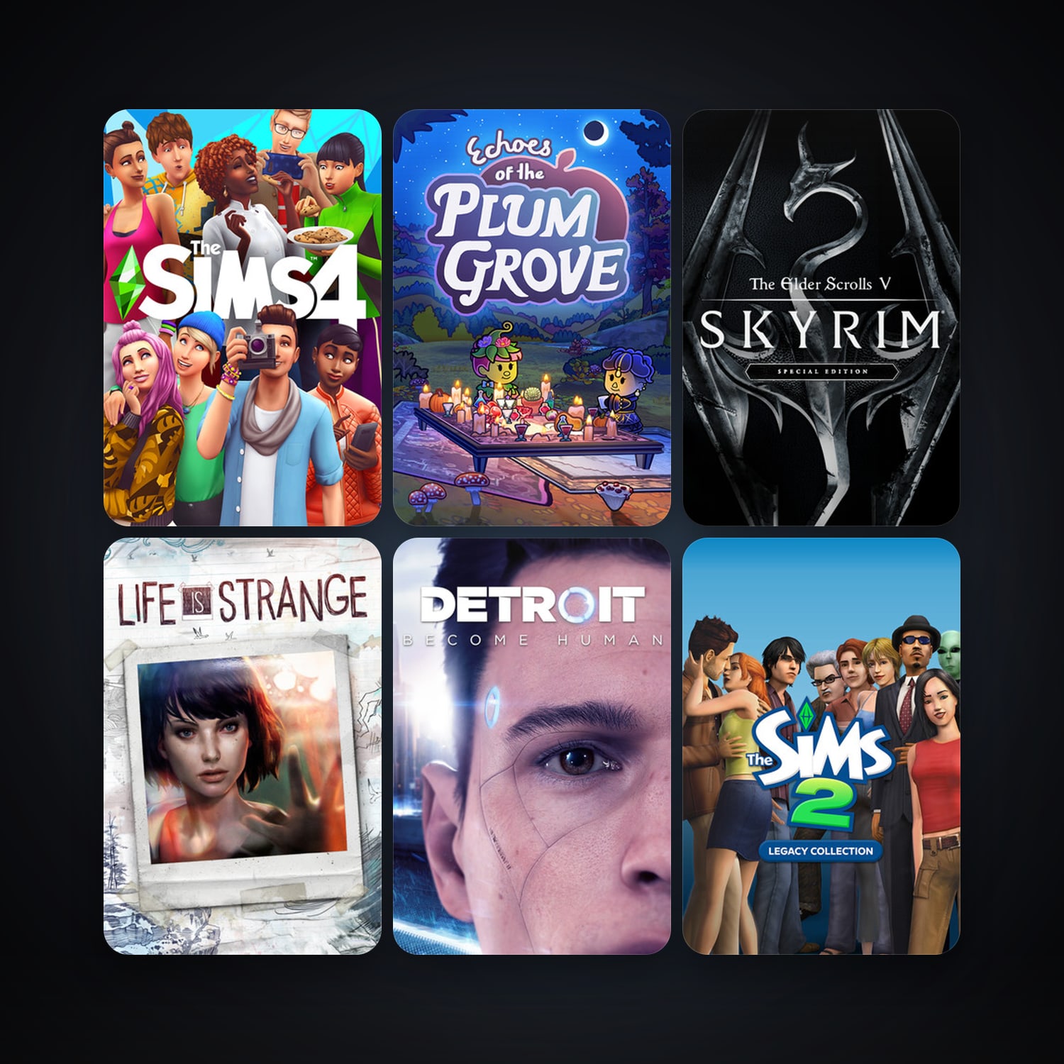 Life is Strange - Episode 1 + The Elder Scrolls V: Skyrim Special Edition, 13 games, clean — HabibiAccounts