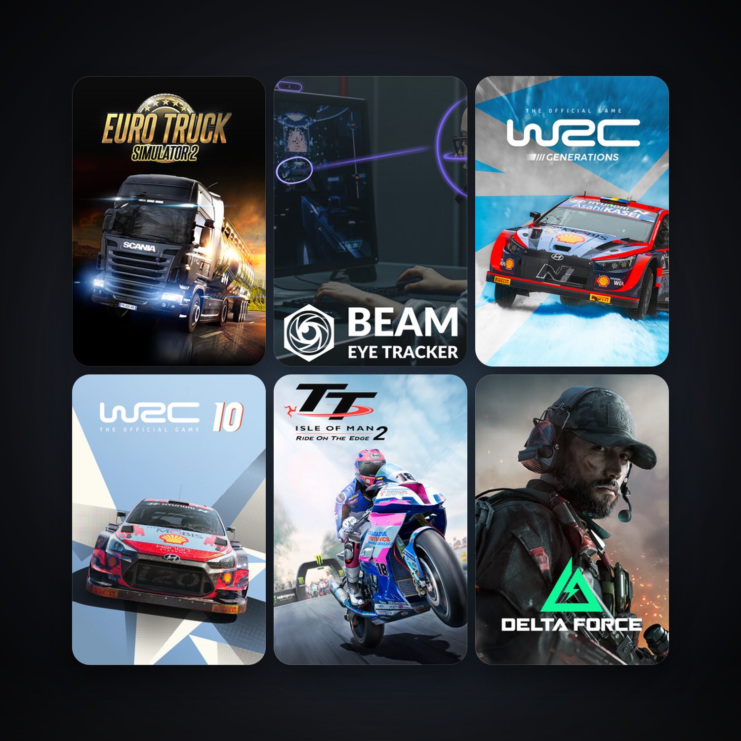 Euro Truck Simulator 2 + TT Isle of Man Ride on the Edge 2, 15 games, clean — HabibiAccounts