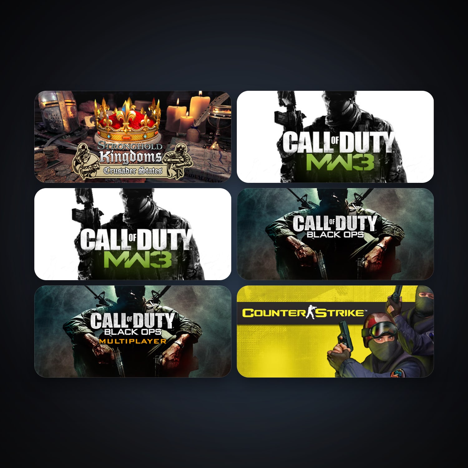 Counter-Strike + Day of Defeat, 11 games, clean — HabibiAccounts