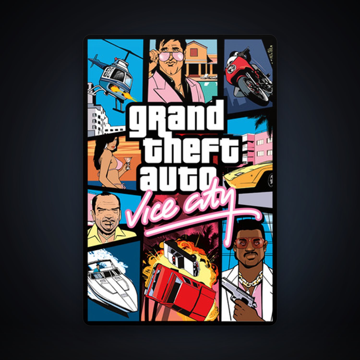 Grand Theft Auto: Vice City, 5 games, clean — HabibiAccounts