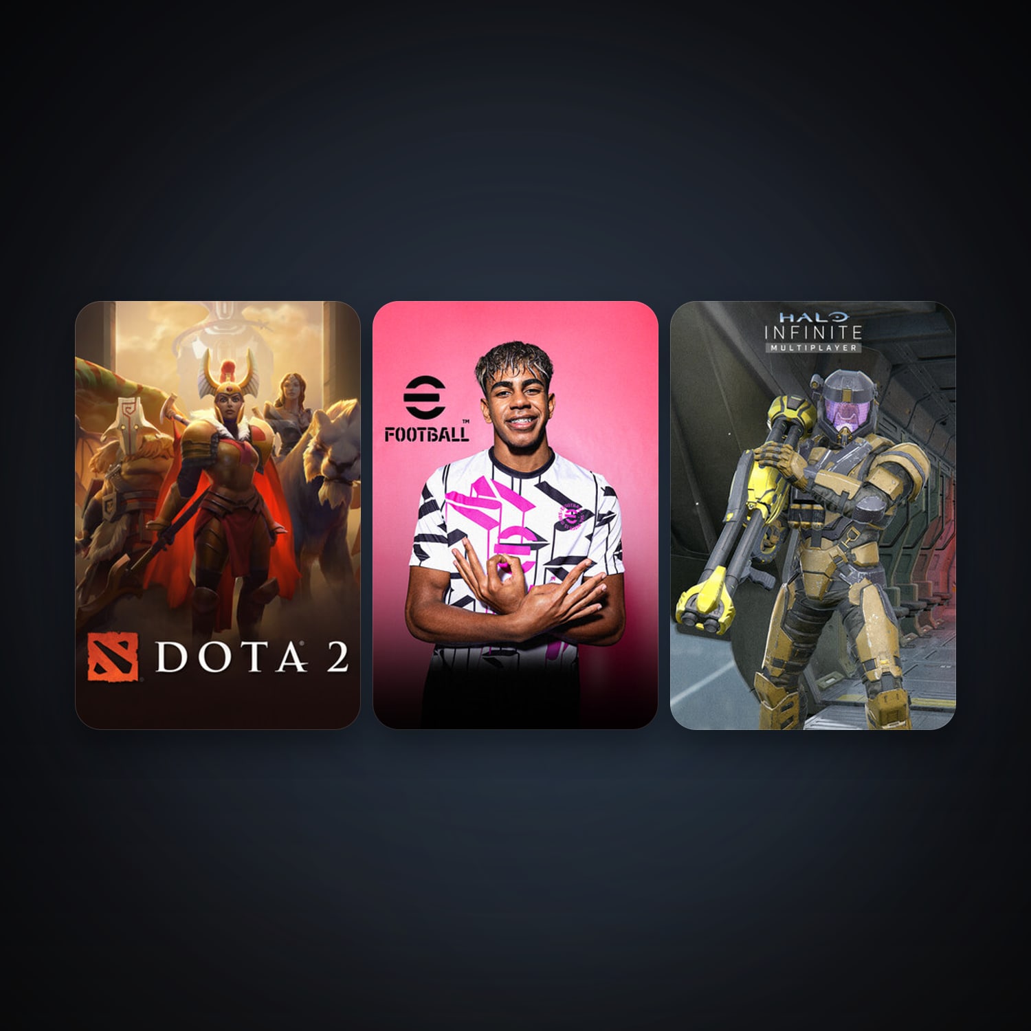 Dota 2 + Halo Infinite, 6 games, clean — HabibiAccounts