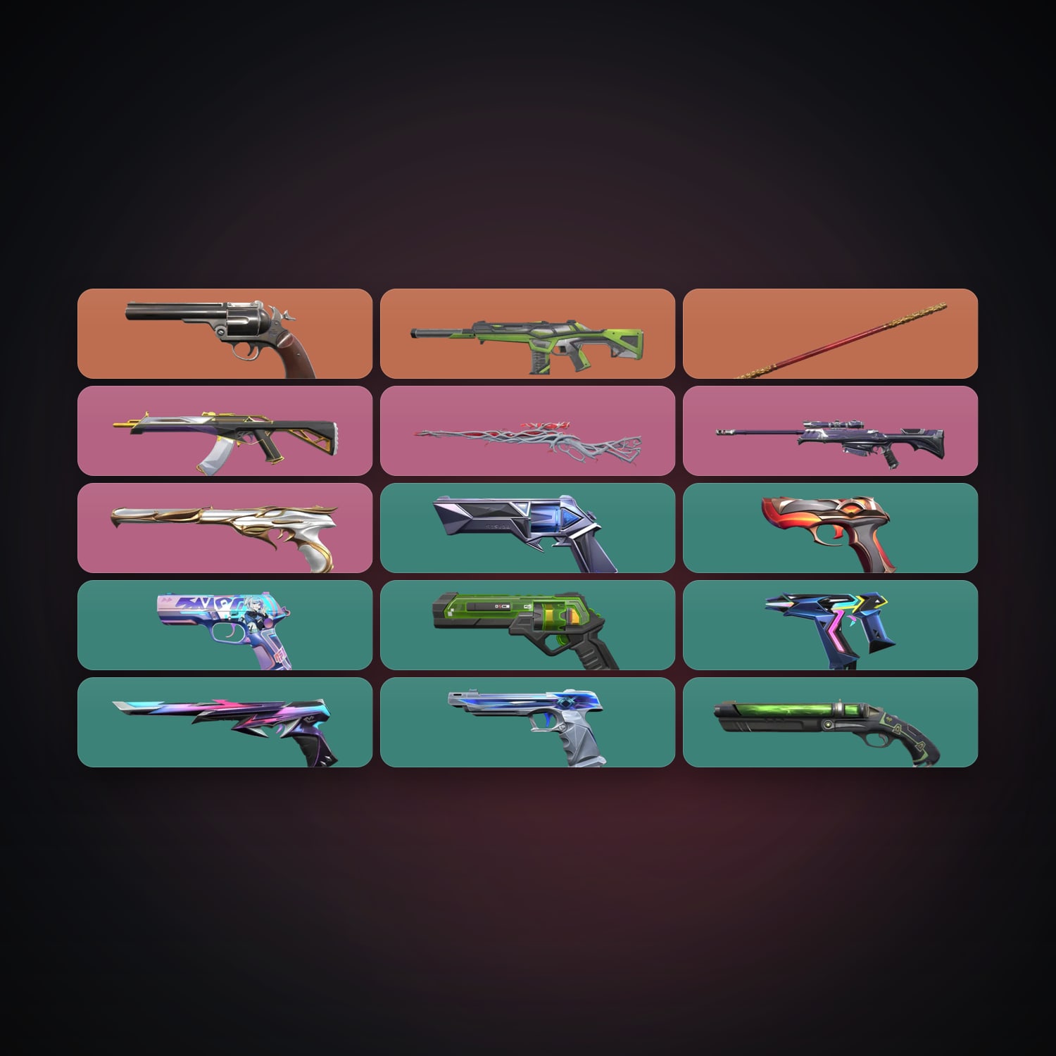 NA Gold 1 locker — 1 knives, 15 skins, lvl 165 — HabibiAccounts