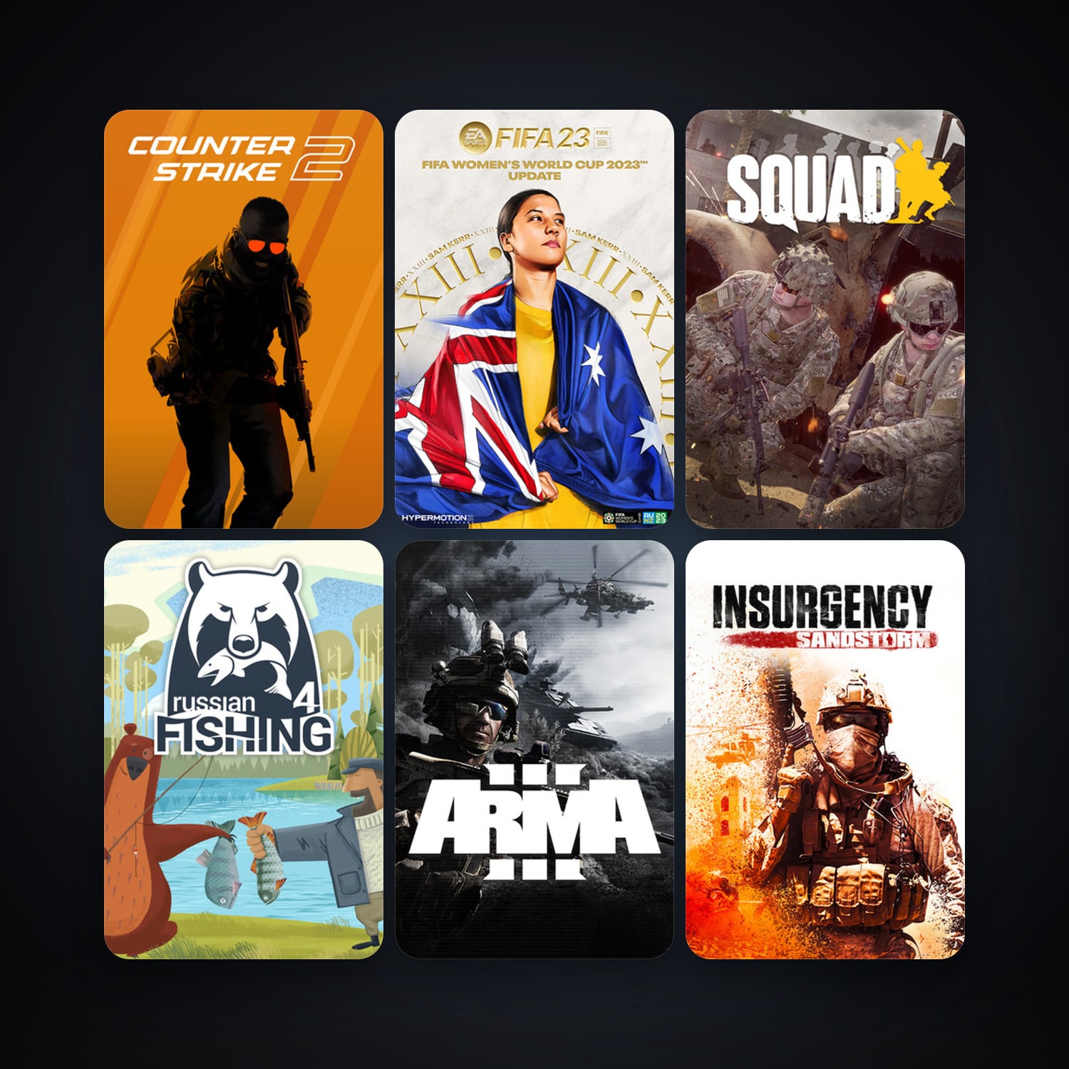 CS2 Prime + Arma 3, 32 games, Steam 10, clean — HabibiAccounts