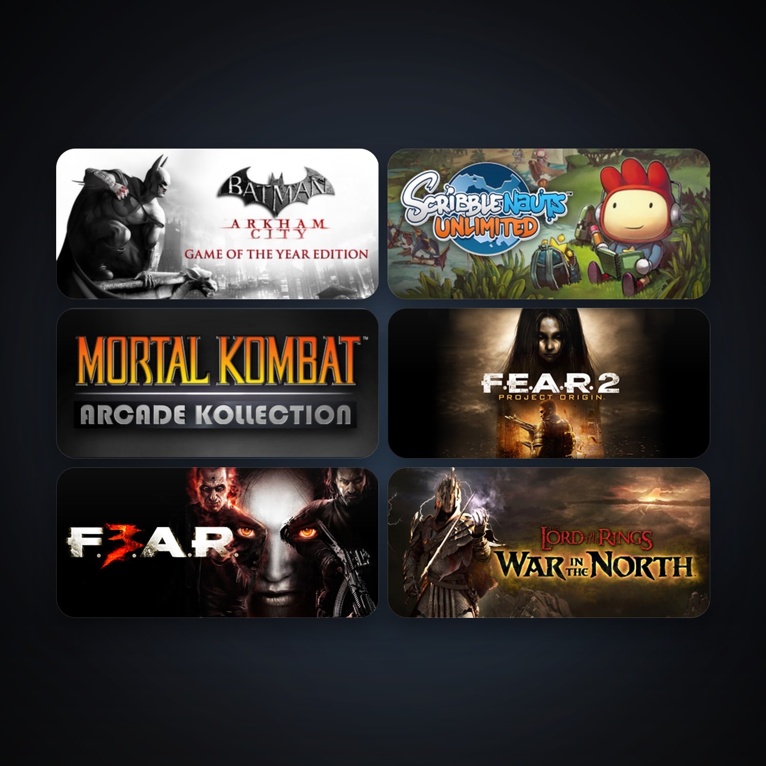 F.E.A.R. 2: Project Origin + F.E.A.R. 3, 11 games, clean — HabibiAccounts