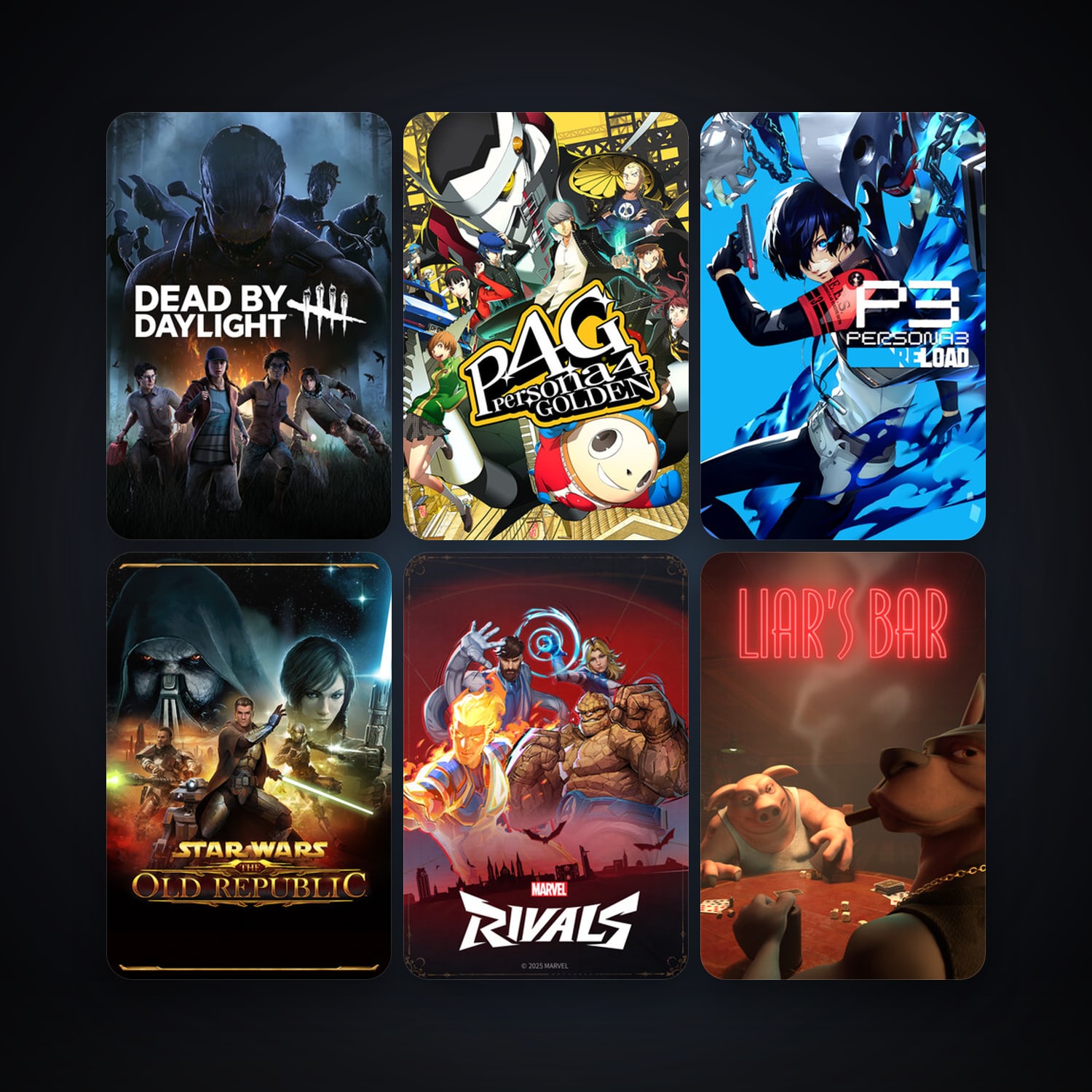 Borderlands 2 + Dead by Daylight, 33 games, clean — HabibiAccounts